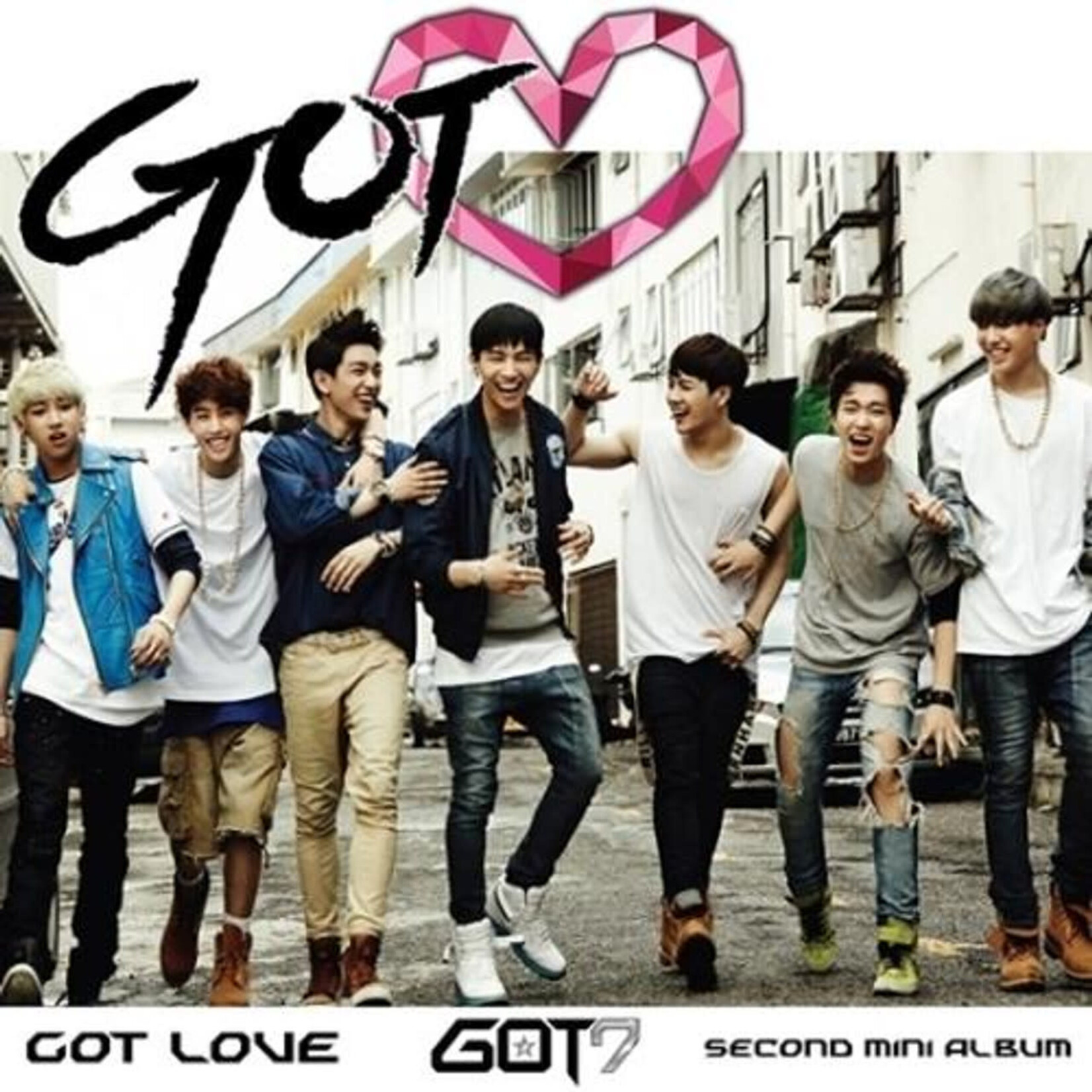 GOT7 GOT7 - 2nd Mini Album (Secret Photo/Alphabet Chip)