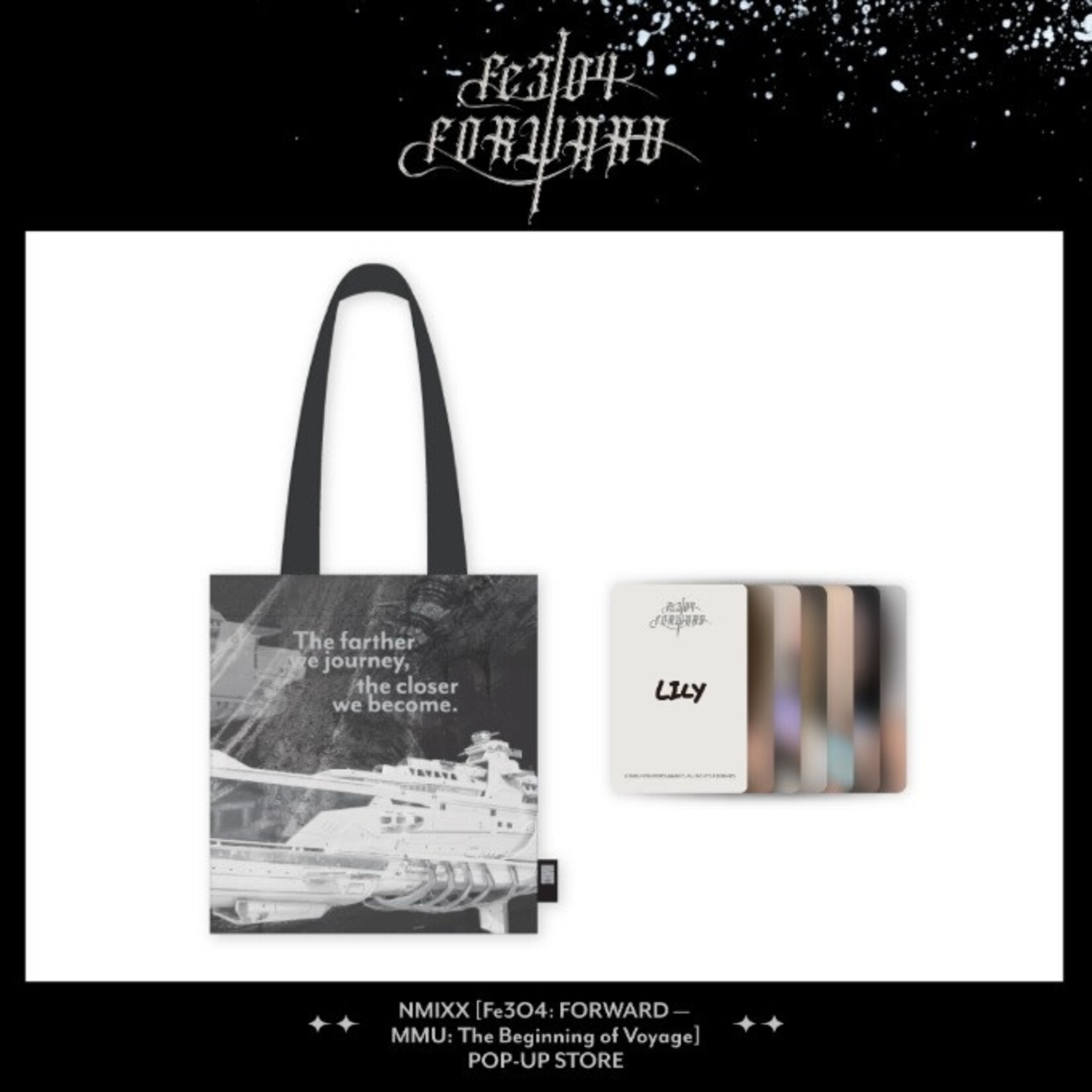 NMIXX NMIXX - [Fe3O4 FORWARD — MMU The Beginning of Voyage] MD : GRAPHIC SHOPPER BAG