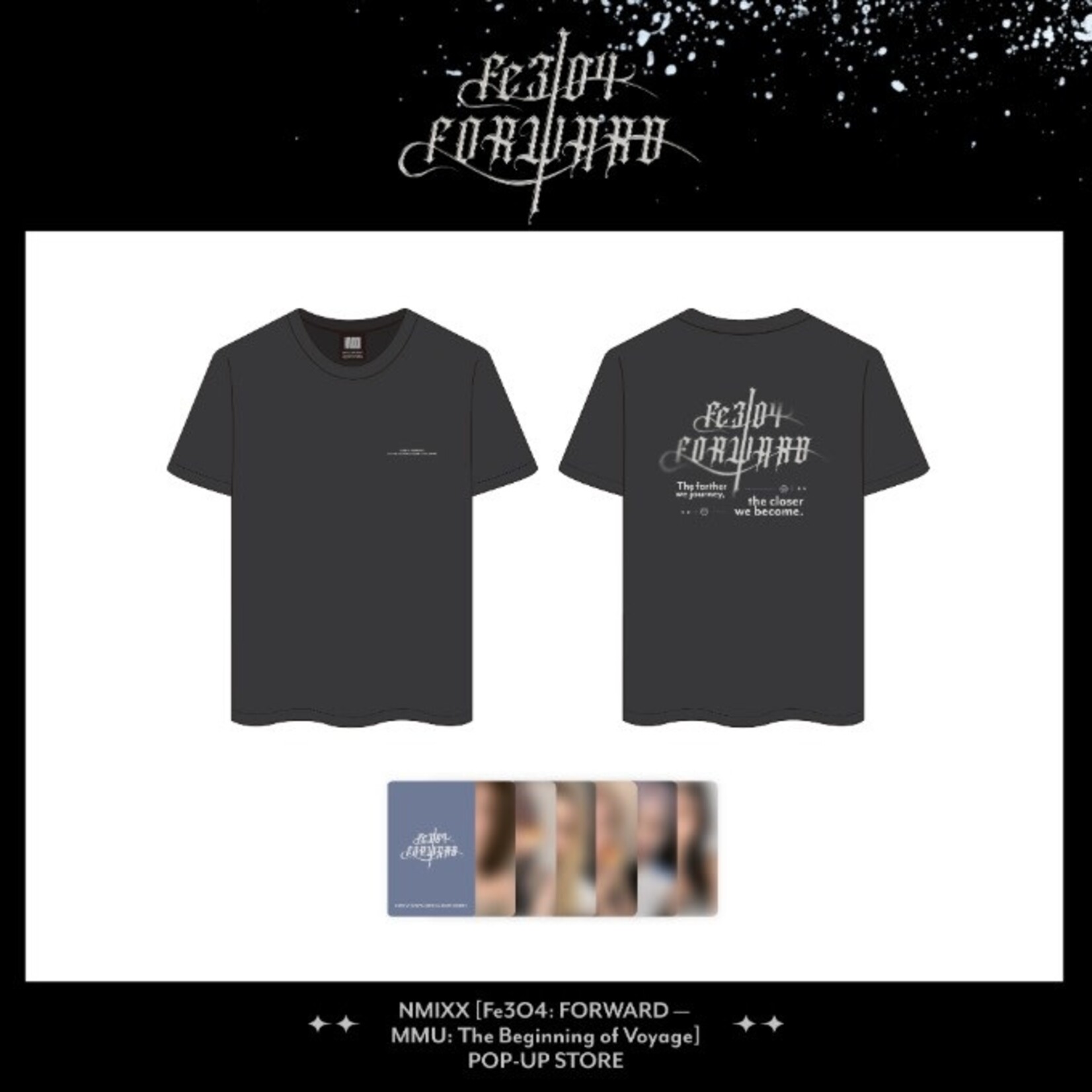 NMIXX NMIXX - [Fe3O4 FORWARD — MMU The Beginning of Voyage] MD : GRAPHIC T-SHIRT