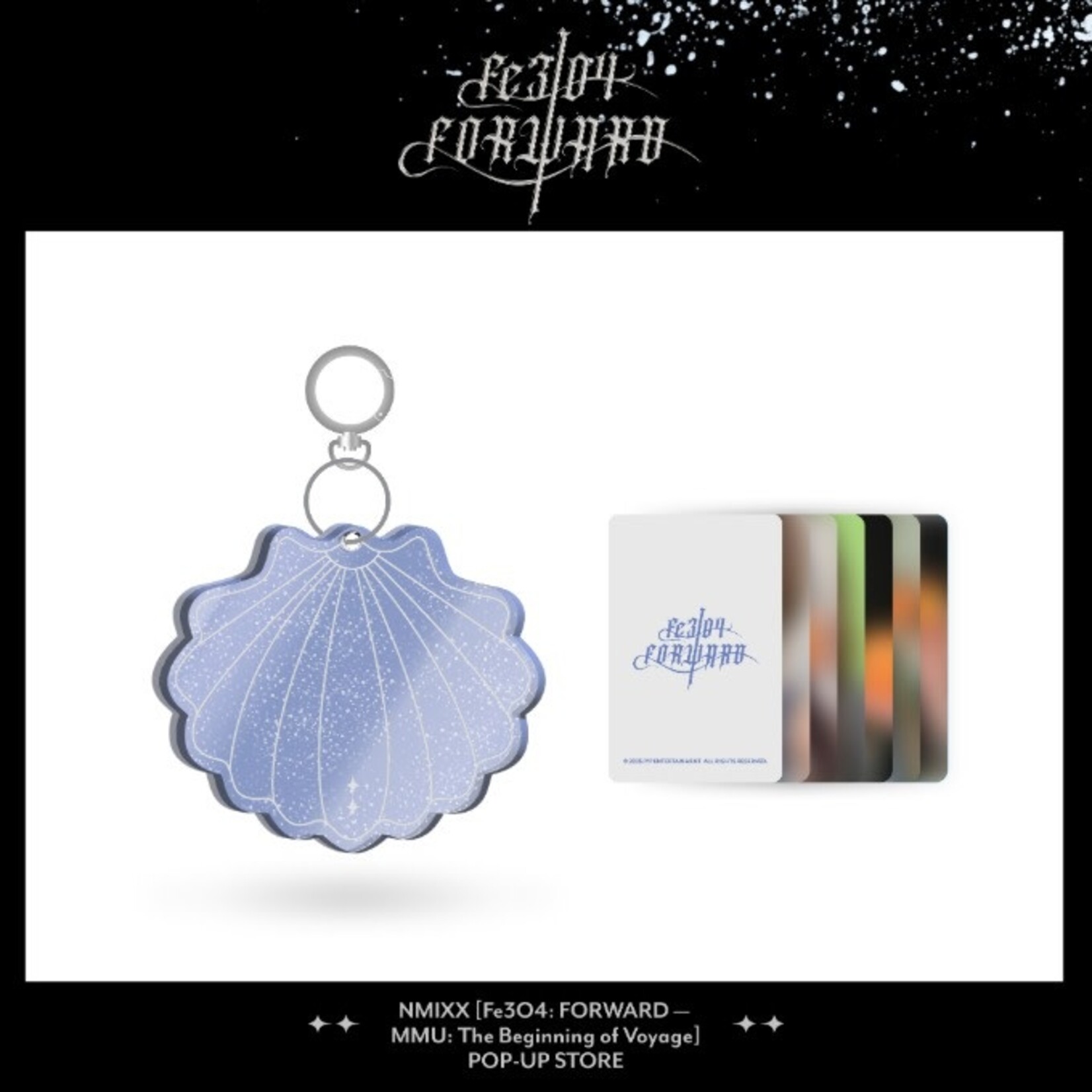 NMIXX NMIXX - [Fe3O4 FORWARD — MMU The Beginning of Voyage] MD : MIRROR KEYRING