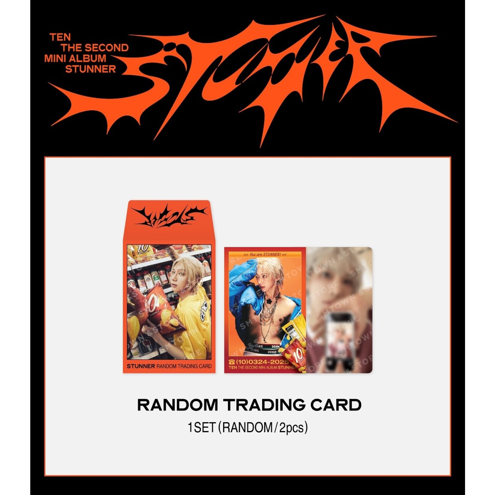 NCT TEN - 'STUNNER' MD : RANDOM TRADING CARD SET