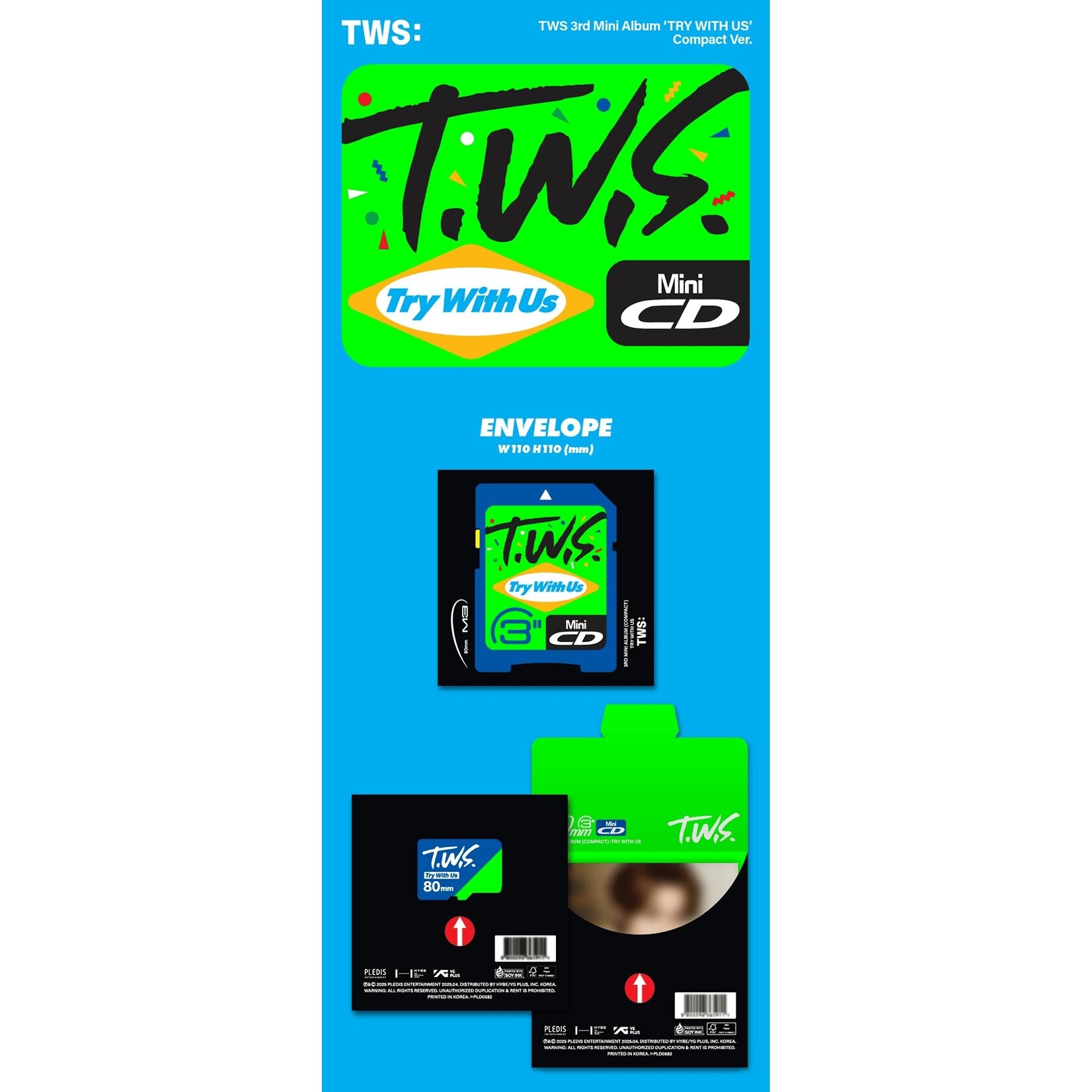 TWS TWS - 3rd Mini Album ‘TRY WITH US’ (Compact Ver.)