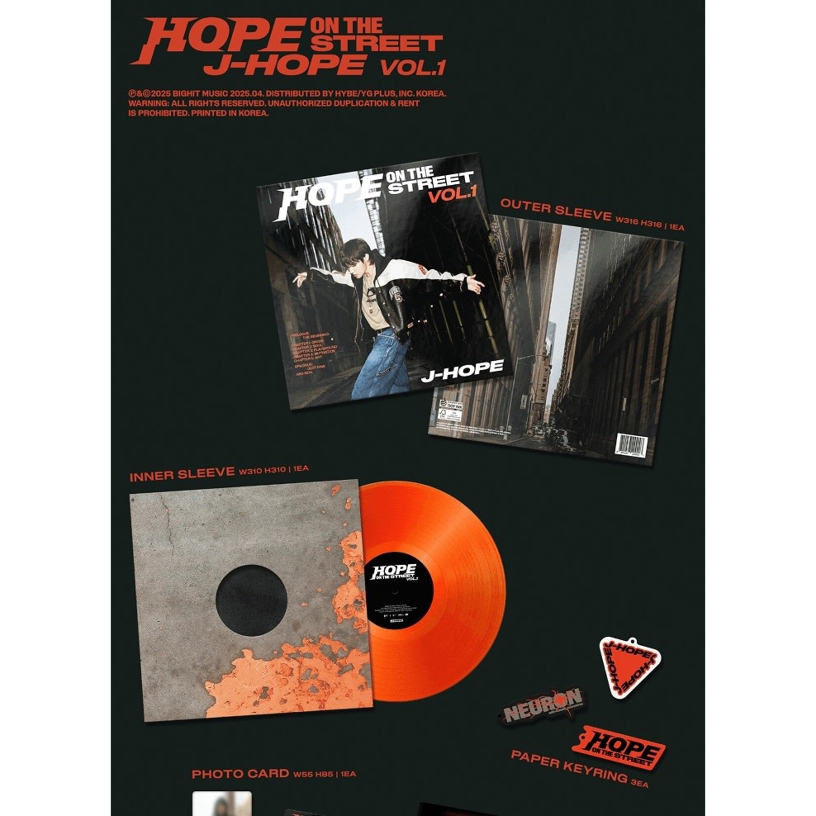 BTS j-hope (BTS) - HOPE ON THE STREET VOL.1