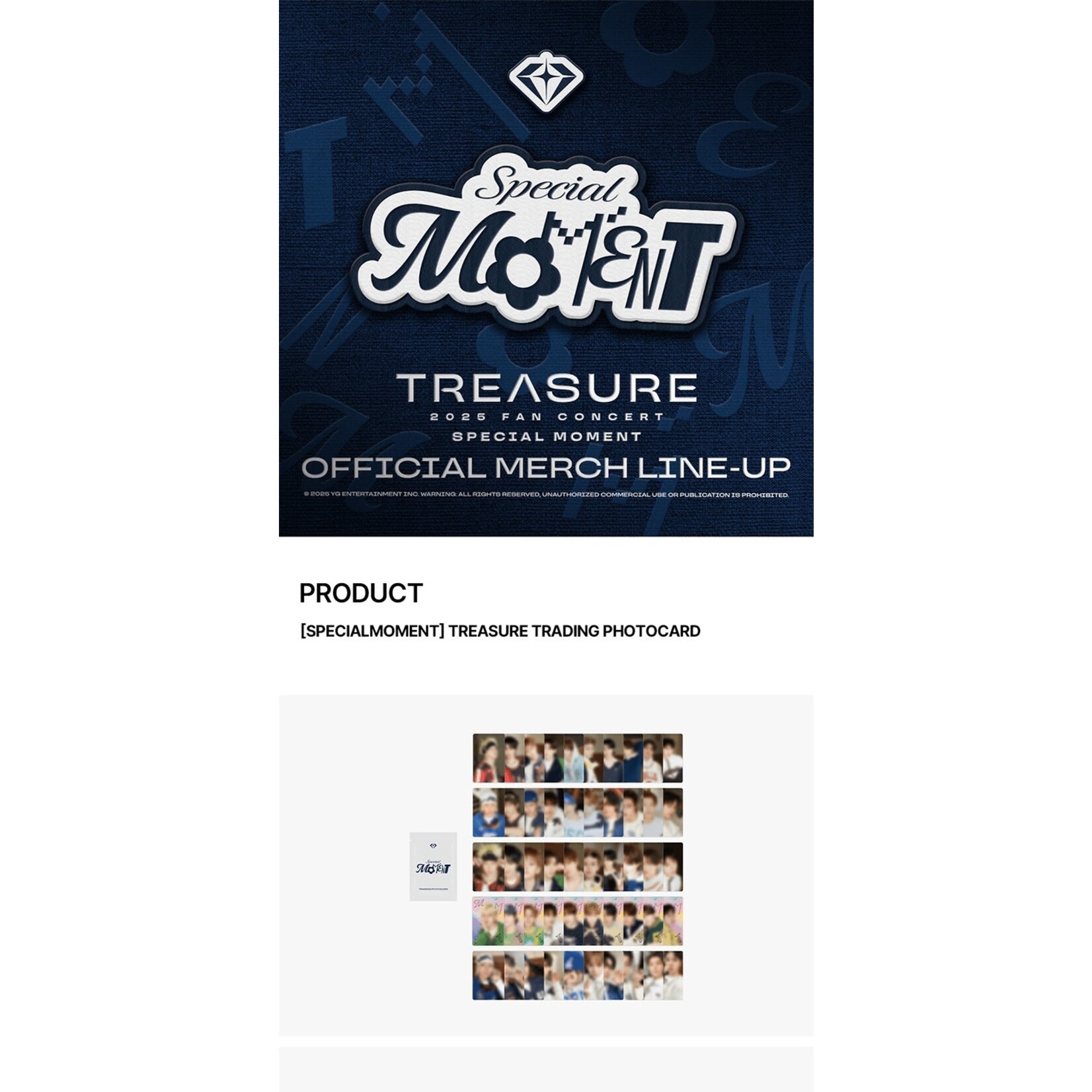 Treasure TREASURE - [SPECIALMOMENT] TREASURE TRADING PHOTOCARD