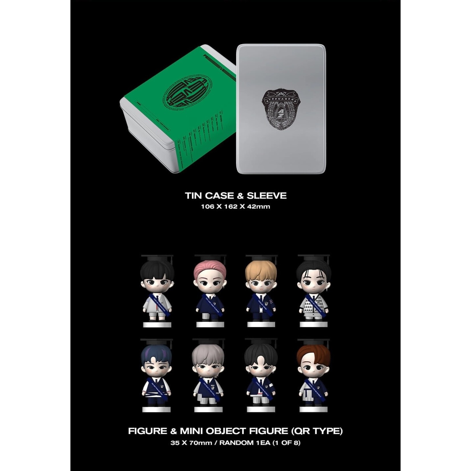 ATEEZ ATEEZ - [ZERO : FEVER EPILOGUE] (FIGURE Ver.) + Random Photocard (KQ SHOP)