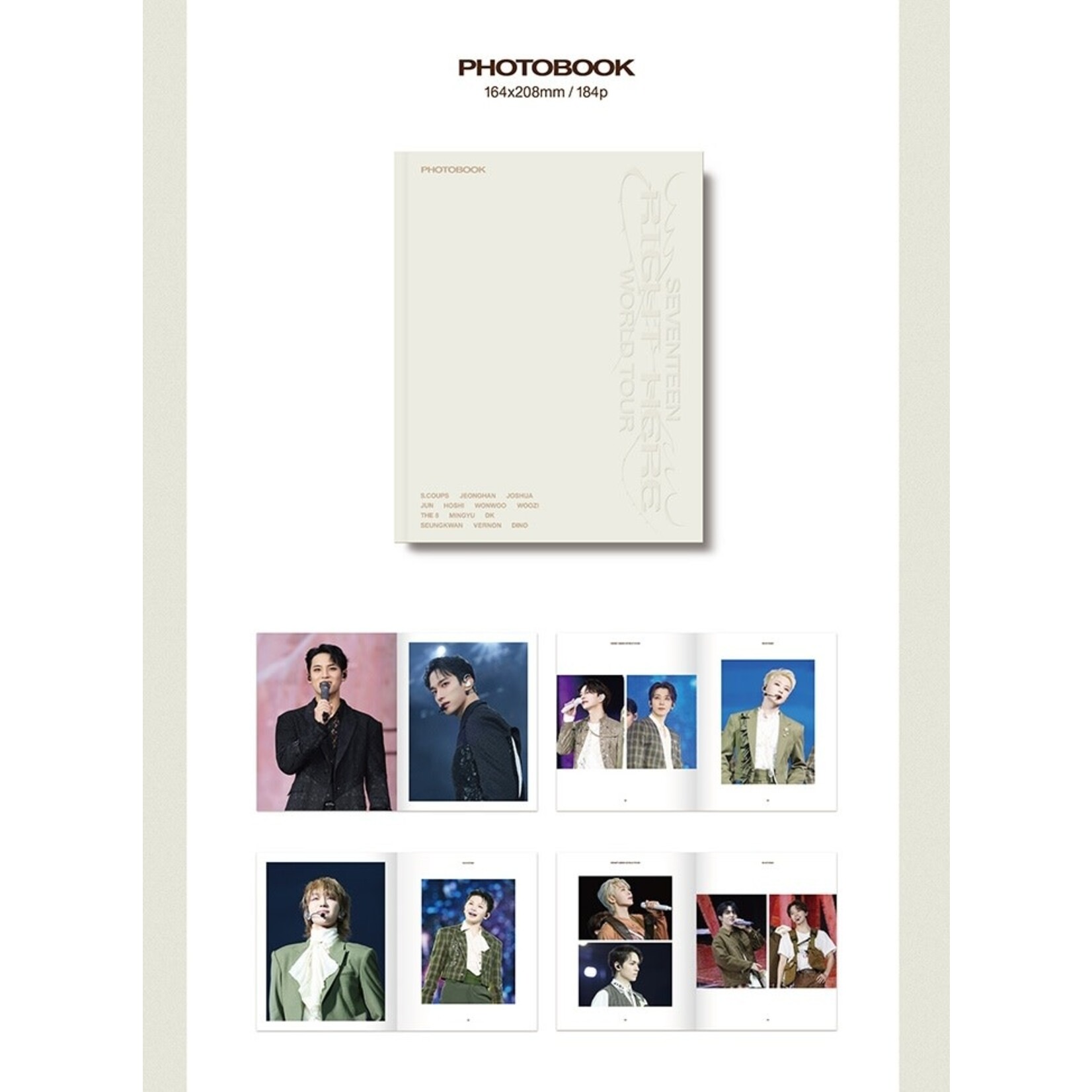 Seventeen SEVENTEEN - WORLD TOUR [RIGHT HERE] + Weverse Gift (WS)