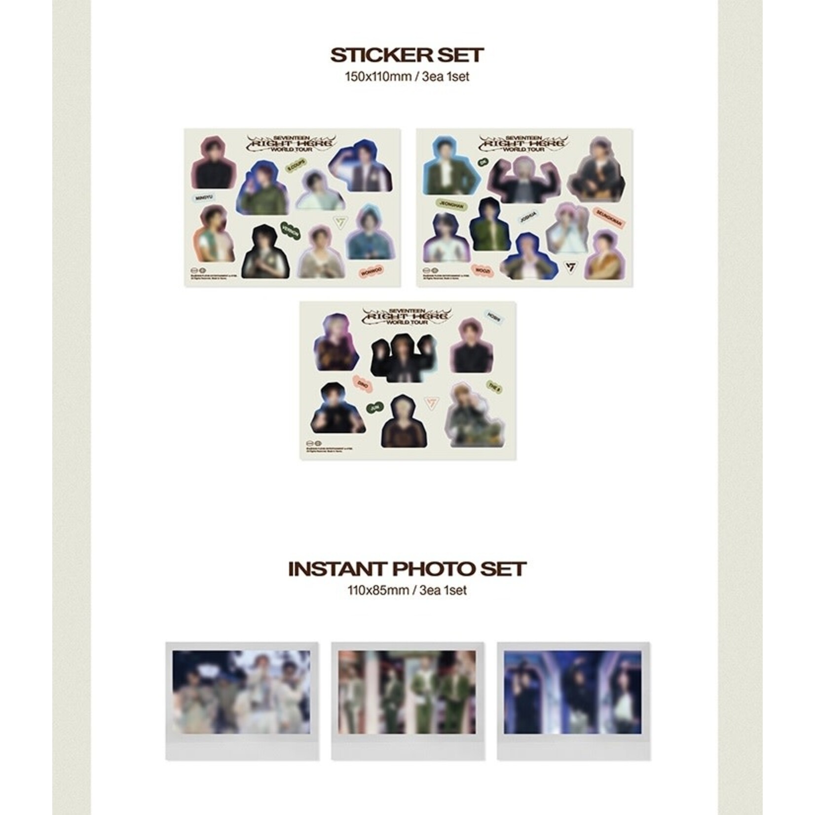 Seventeen SEVENTEEN - WORLD TOUR [RIGHT HERE] + Weverse Gift (WS)