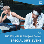 EXO KAI - The 4th Mini Album [Wait On Me] (Photo Book Ver.) + Random Photocard (SW)
