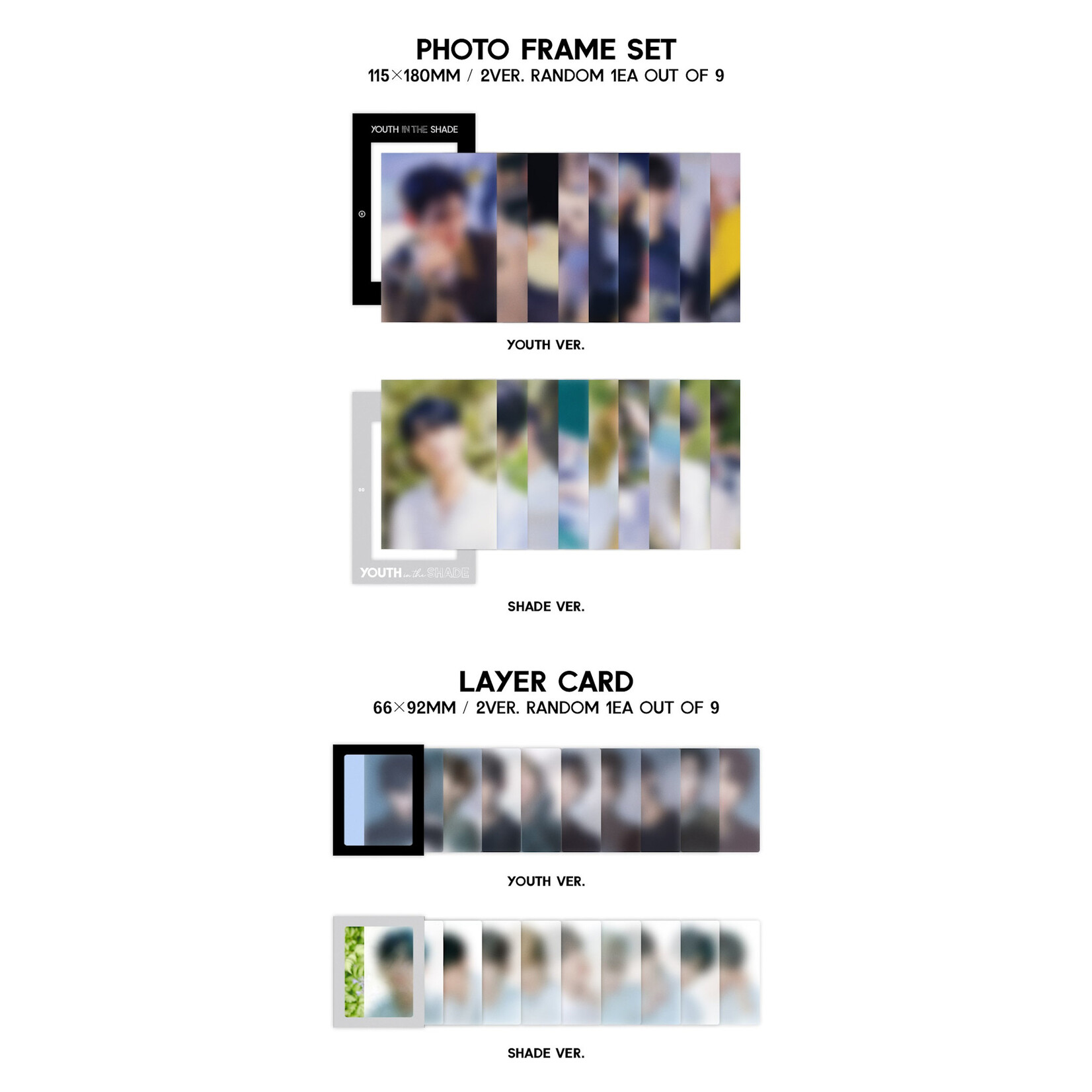 ZeroBaseOne ZEROBASEONE - 1ST MINI ALBUM [YOUTH IN SHADE] (Photobook ver.)