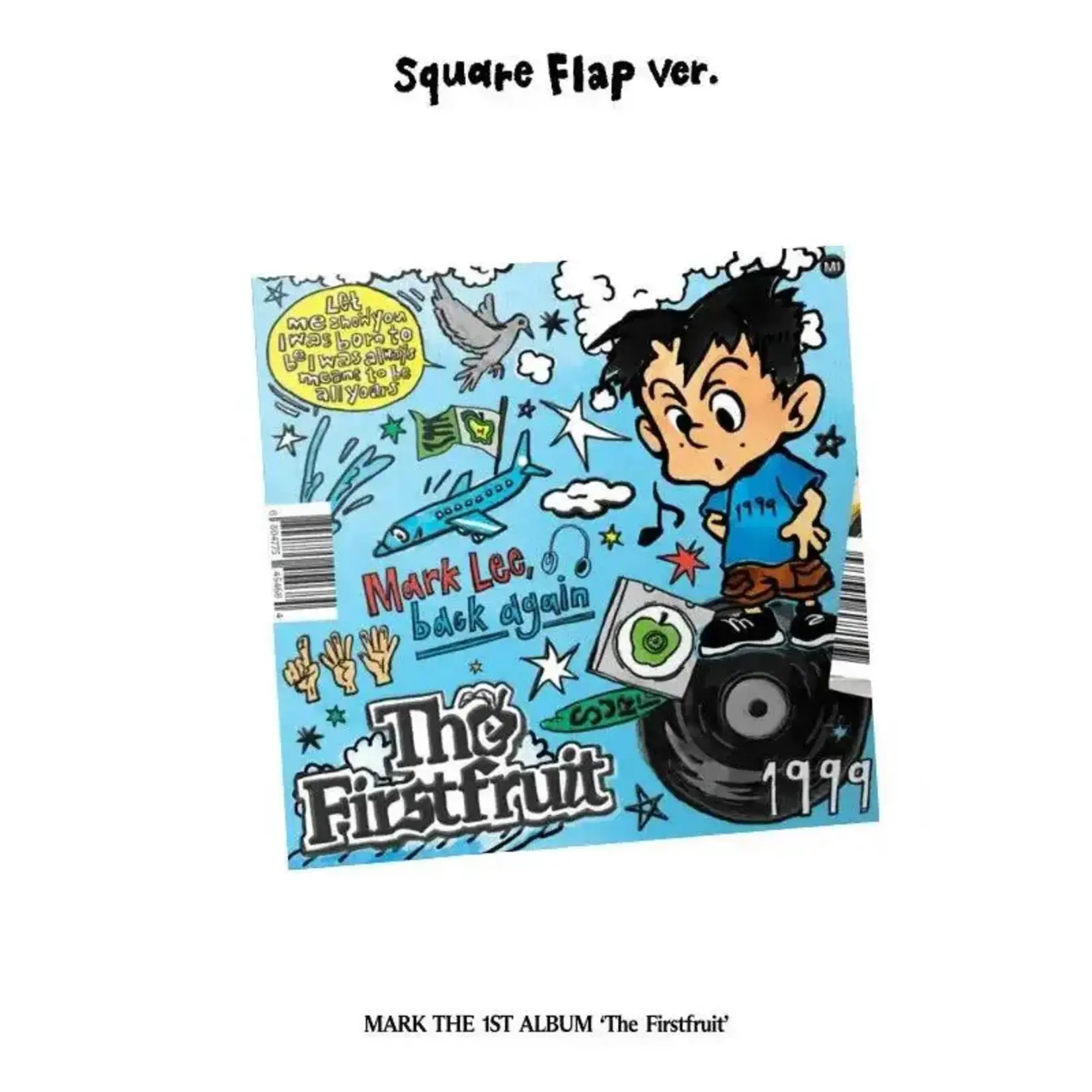 NCT MARK - 1ST ALBUM [The Firstfruit] (Square flap Ver.)