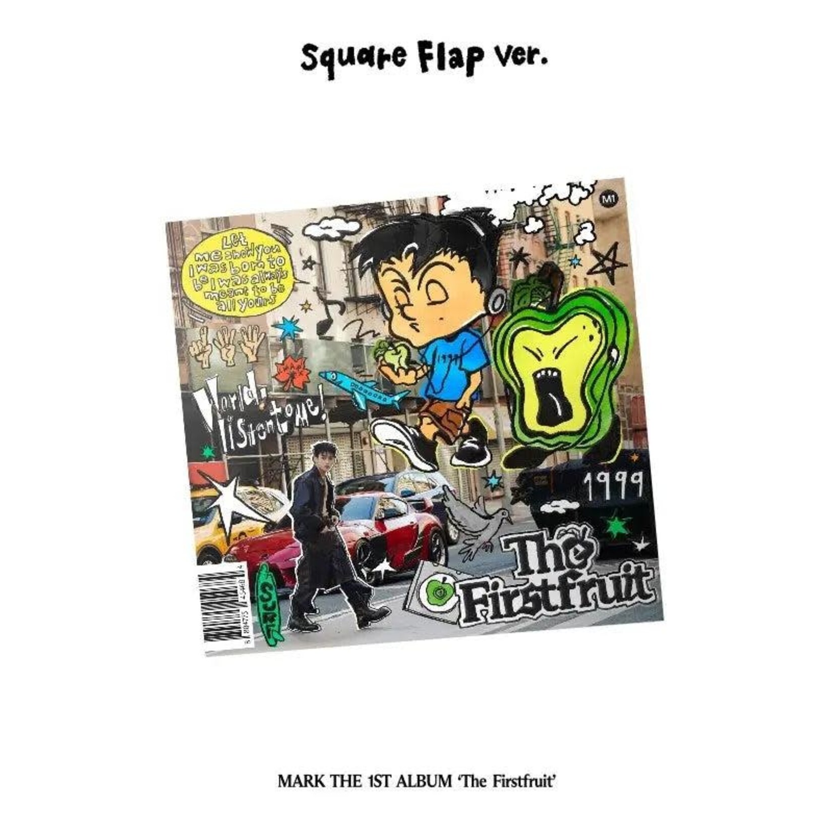NCT MARK - 1ST ALBUM [The Firstfruit] (Square flap Ver.)