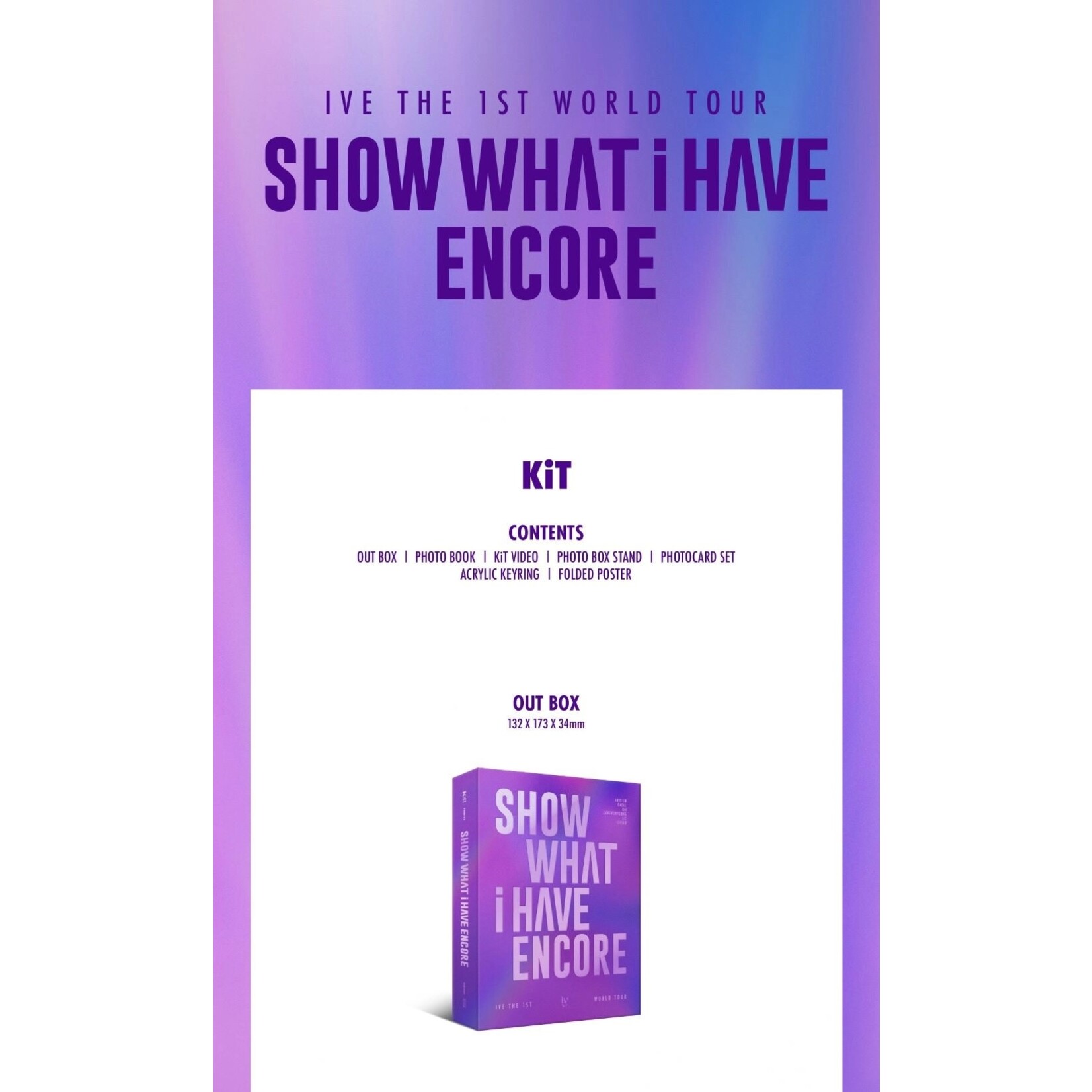 Ive IVE - THE 1ST WORLD TOUR 'SHOW WHAT I HAVE - ENCORE' KiT VIDEO