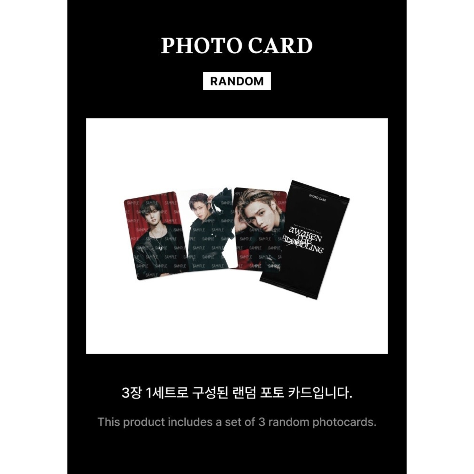 &Team &TEAM - 2025 &TEAM CONCERT TOUR 'AWAKEN THE BLOODLINE' PHOTO CARD