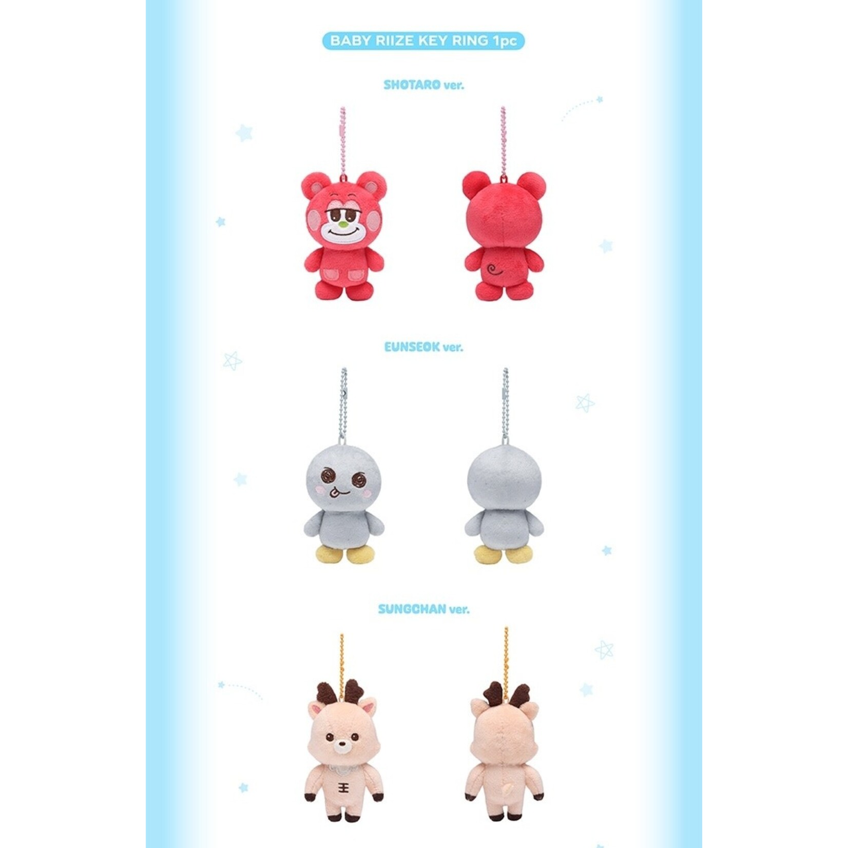 Riize RIIZE - 2025 RIIZE [WE LITTLE RIIZE] OFFICIAL MD : BABY RIIZE KEY RING