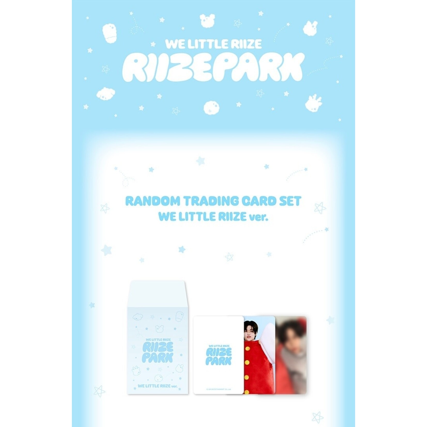 Riize RIIZE- 2025 RIIZE [WE LITTLE RIIZE] RANDOM TRADING CARD SET