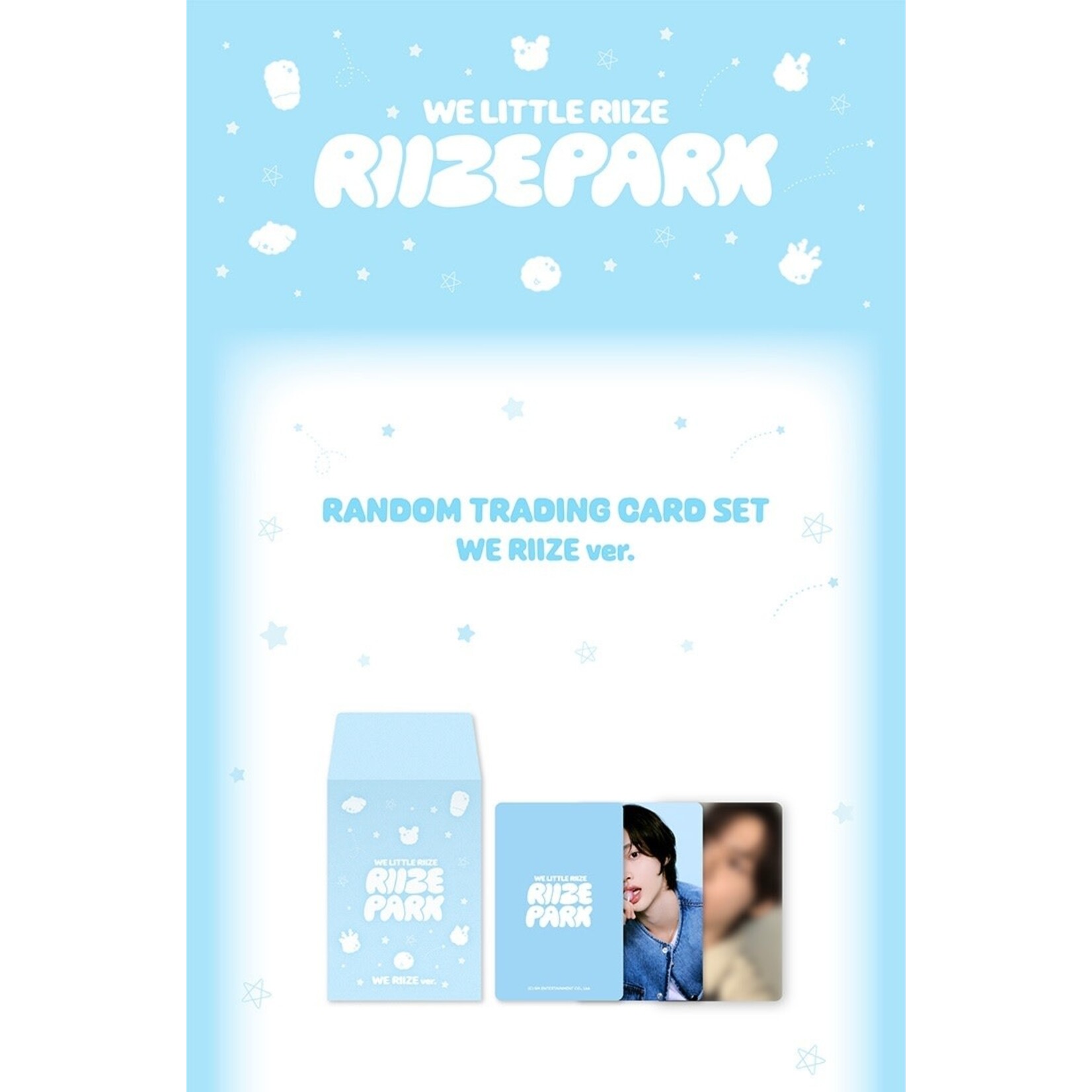 Riize RIIZE- 2025 RIIZE [WE LITTLE RIIZE] RANDOM TRADING CARD SET