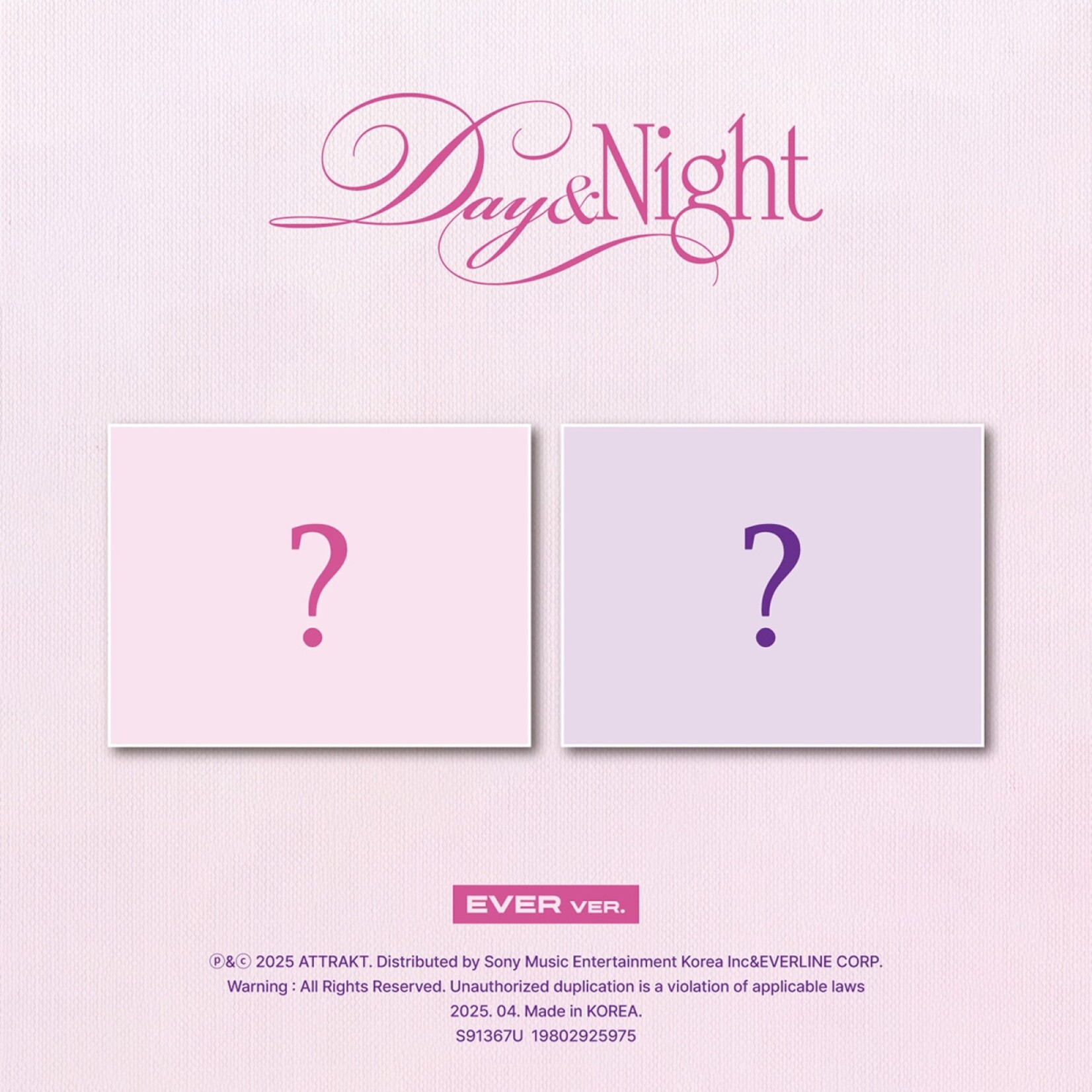 Fifty Fifty FIFTY FIFTY - 3rd Mini Album [Day & Night] (EVER Ver.)