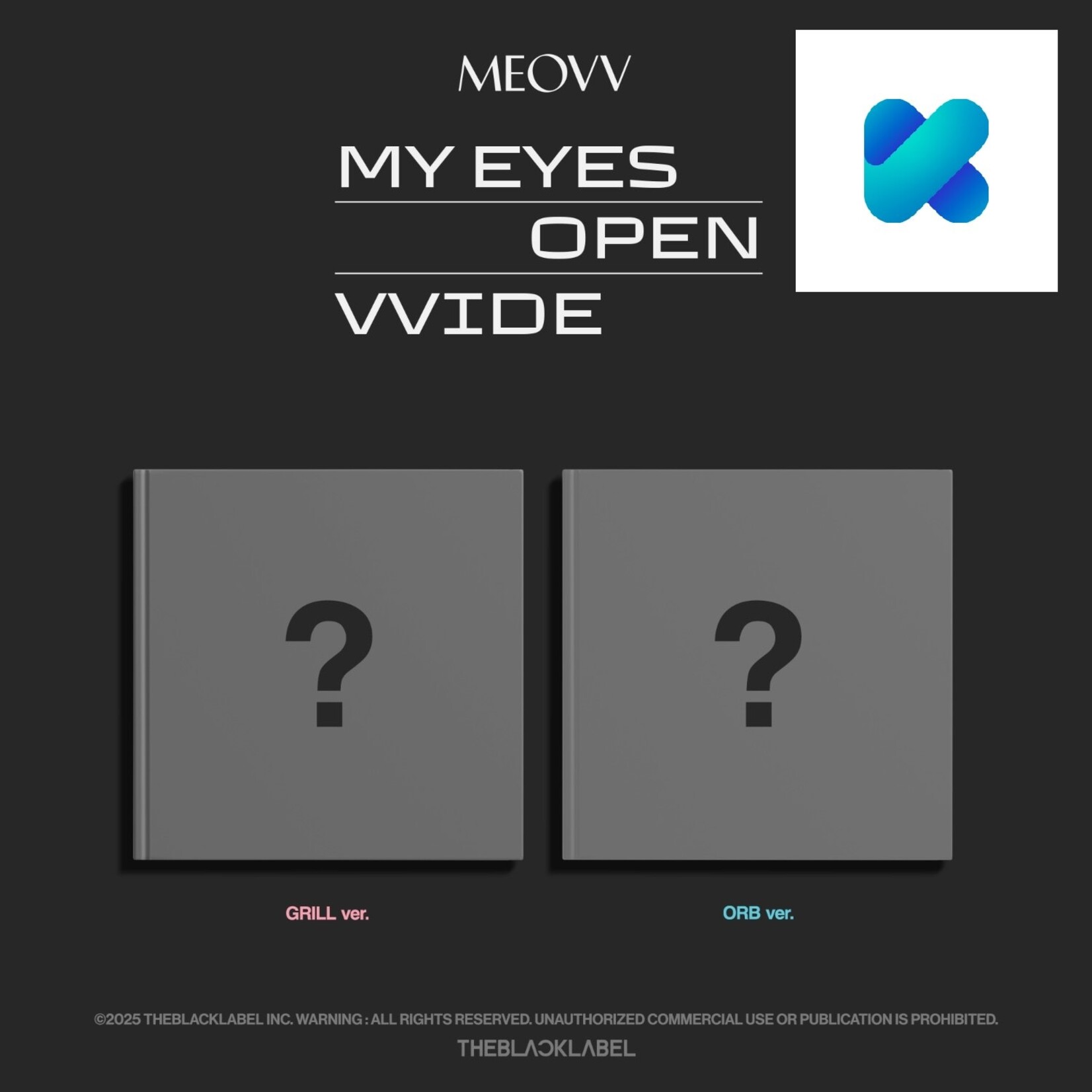 MEOVV MEOVV - 1st EP ALBUM 'MY EYES OPEN VVIDE' (Photobook ver.) + Random Photocard (KTOWN4U)