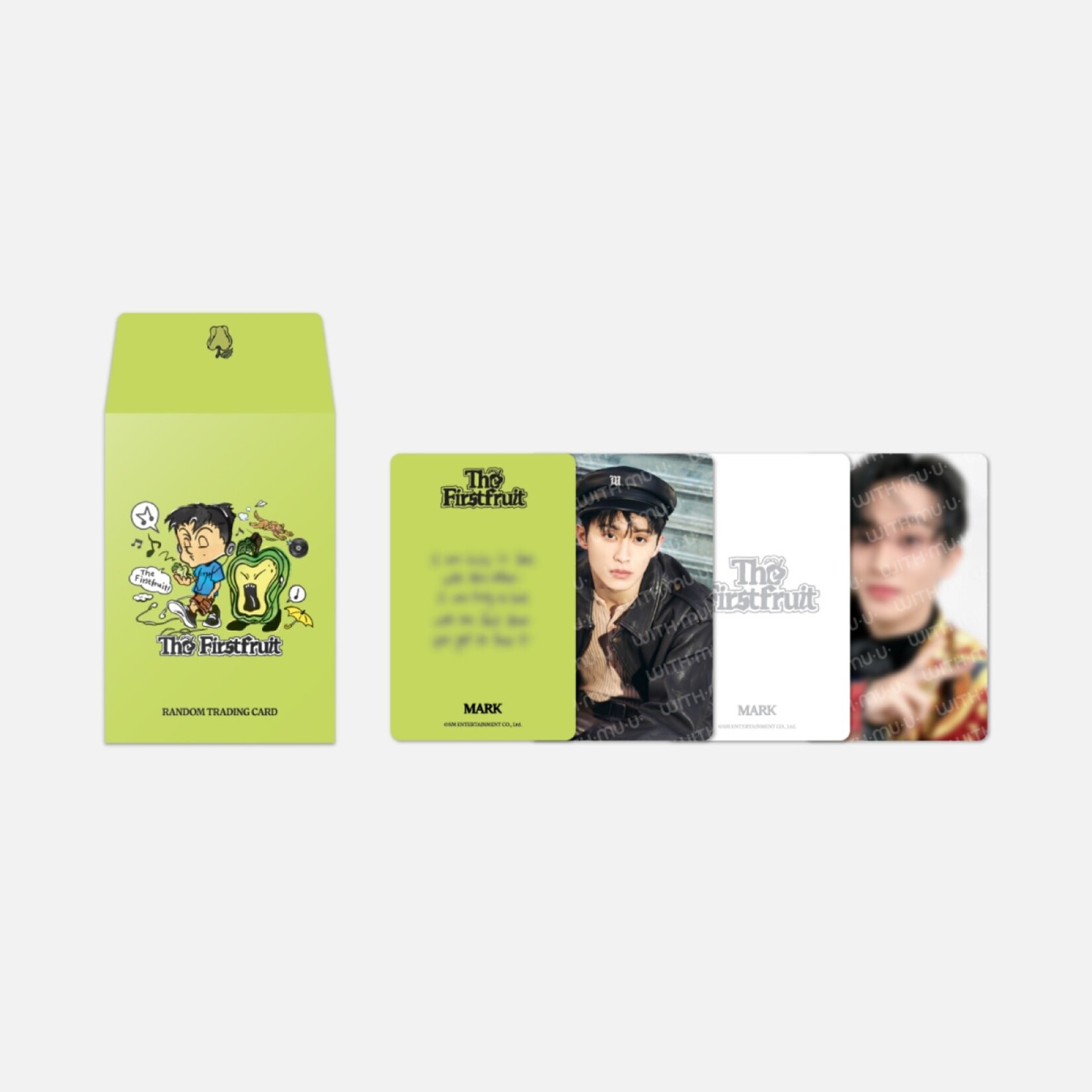 NCT MARK - 2025 Mark The 1st Album [The Firstfruit] OFFICIAL MD : RANDOM TRADING CARD SET