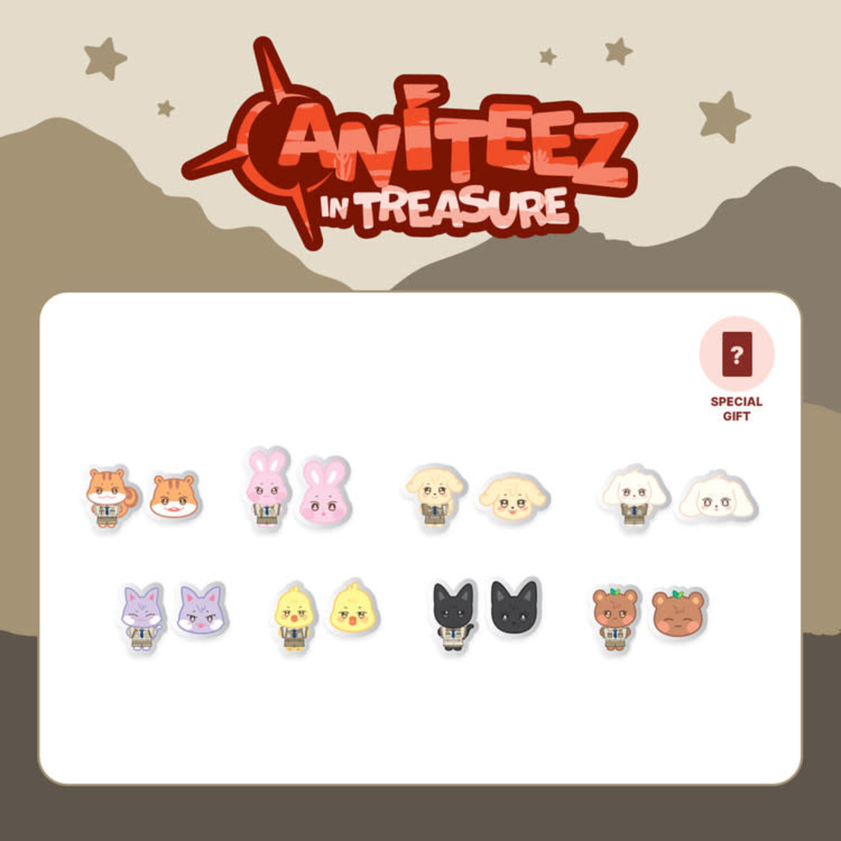 ATEEZ ATEEZ - [ANITEEZ IN TREASURE] MD STICON