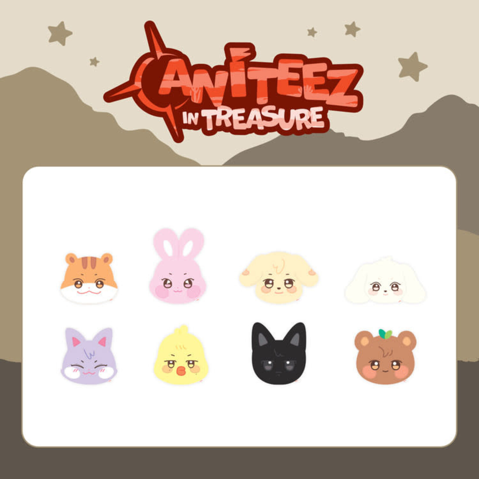 ATEEZ ATEEZ - [ANITEEZ IN TREASURE] MD PLUSH CUSHION