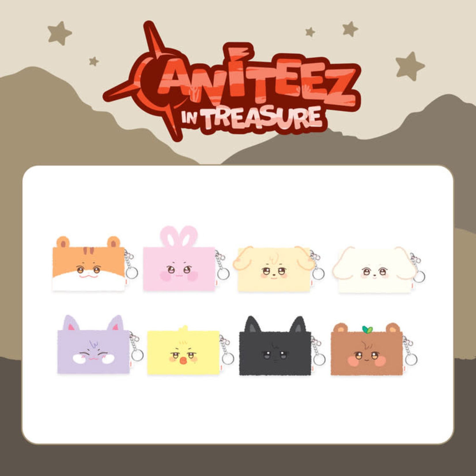 ATEEZ ATEEZ - [ANITEEZ IN TREASURE] MD FABRIC POUCH