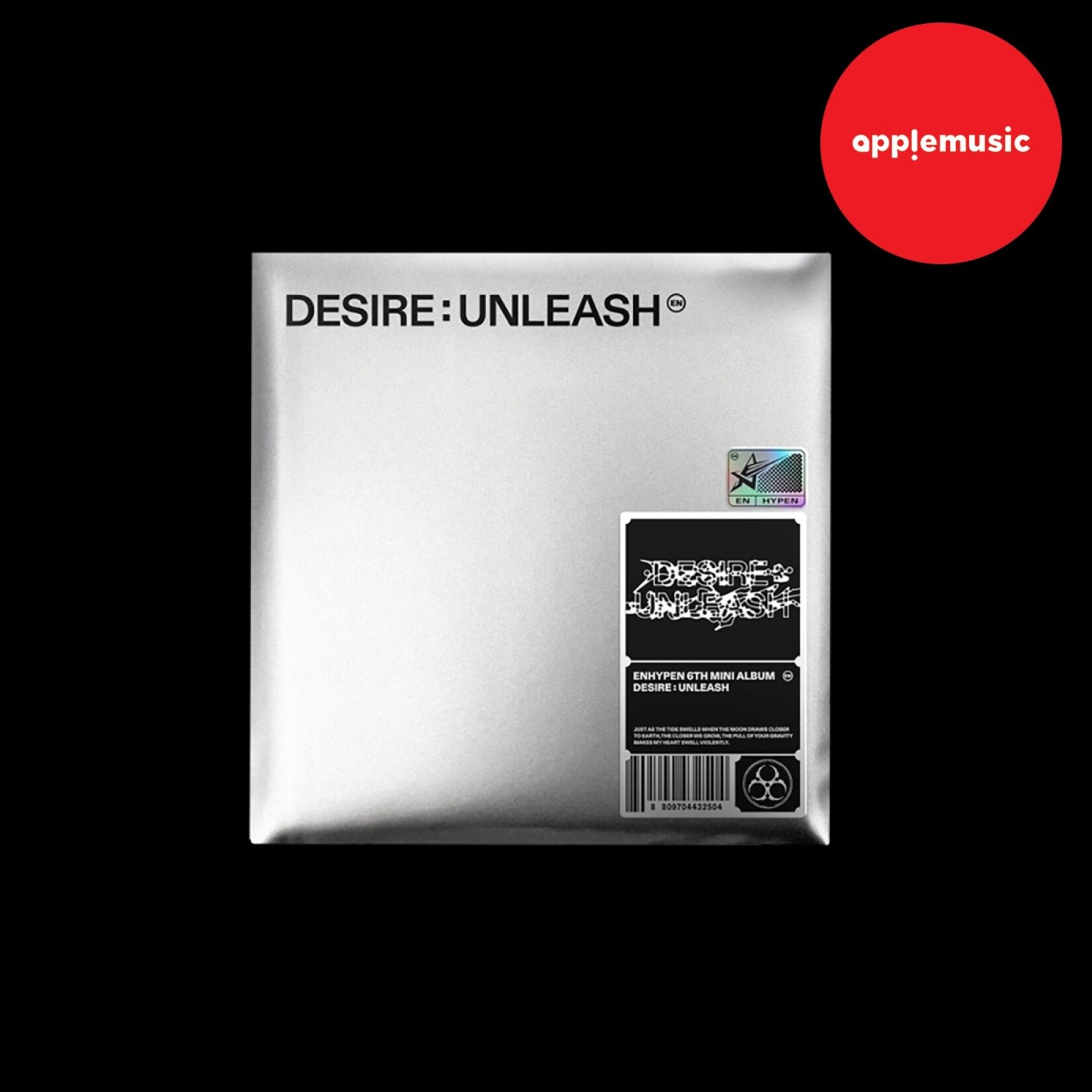 Enhypen ENHYPEN - [DESIRE : UNLEASH](ENGENE ver.) + Random Photocard (APPLEMUSIC)
