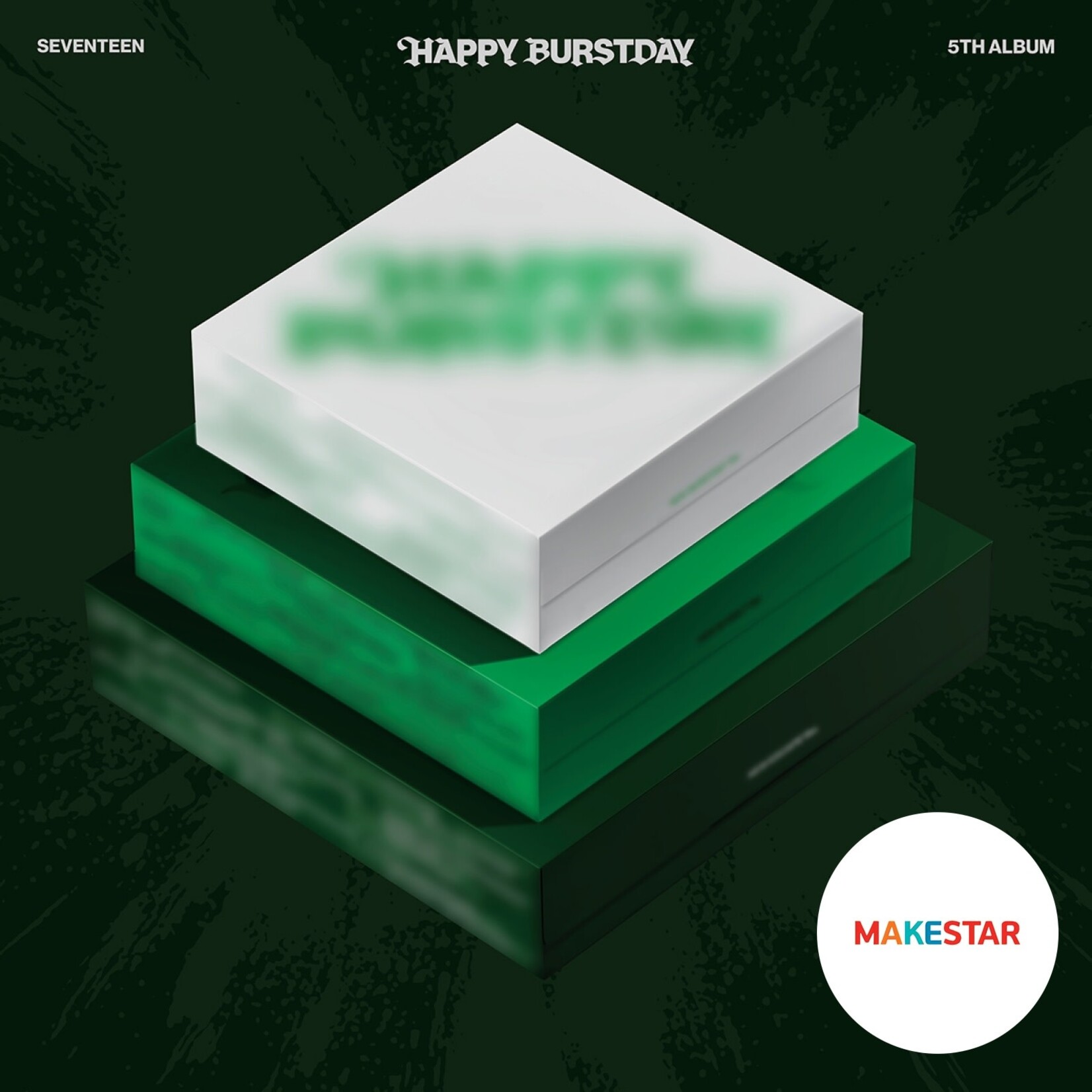 Seventeen SEVENTEEN - 5th Album 'HAPPY BURSTDAY' (Photobook ver.) + Random Photocard (MAKESTAR)