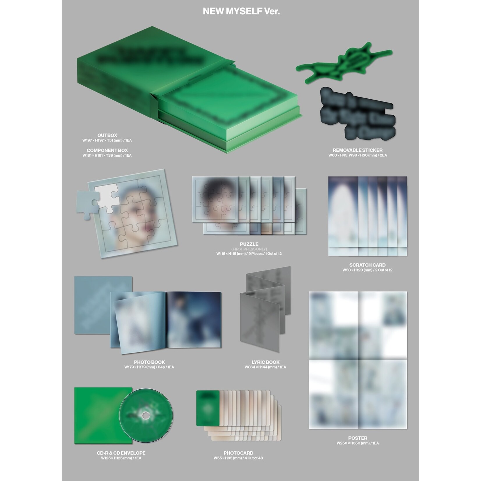 Seventeen SEVENTEEN - 5th Album 'HAPPY BURSTDAY' (Photobook ver.) + Random Photocard (MAKESTAR)