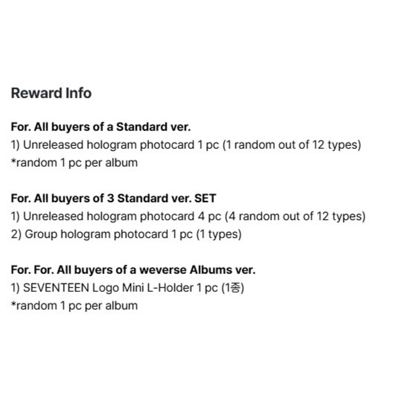 Seventeen SEVENTEEN - 5th Album ‘HAPPY BURSTDAY’ (Weverse Albums ver.) + Logo Mini L-Holder (MAKESTAR)
