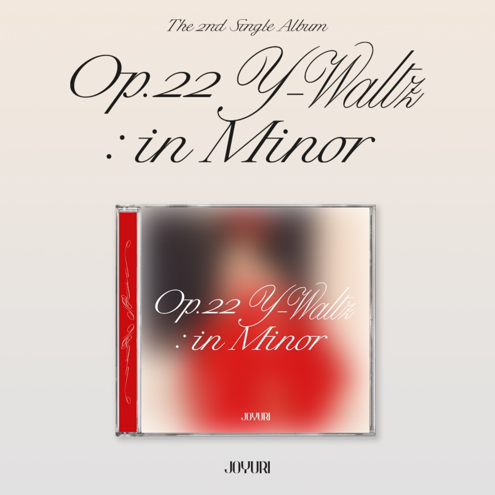Jo Yuri Jo YuRi - 2nd Single Album [Op.22 Y-Waltz : in Minor] (Jewel ver.) (Limited Edition)