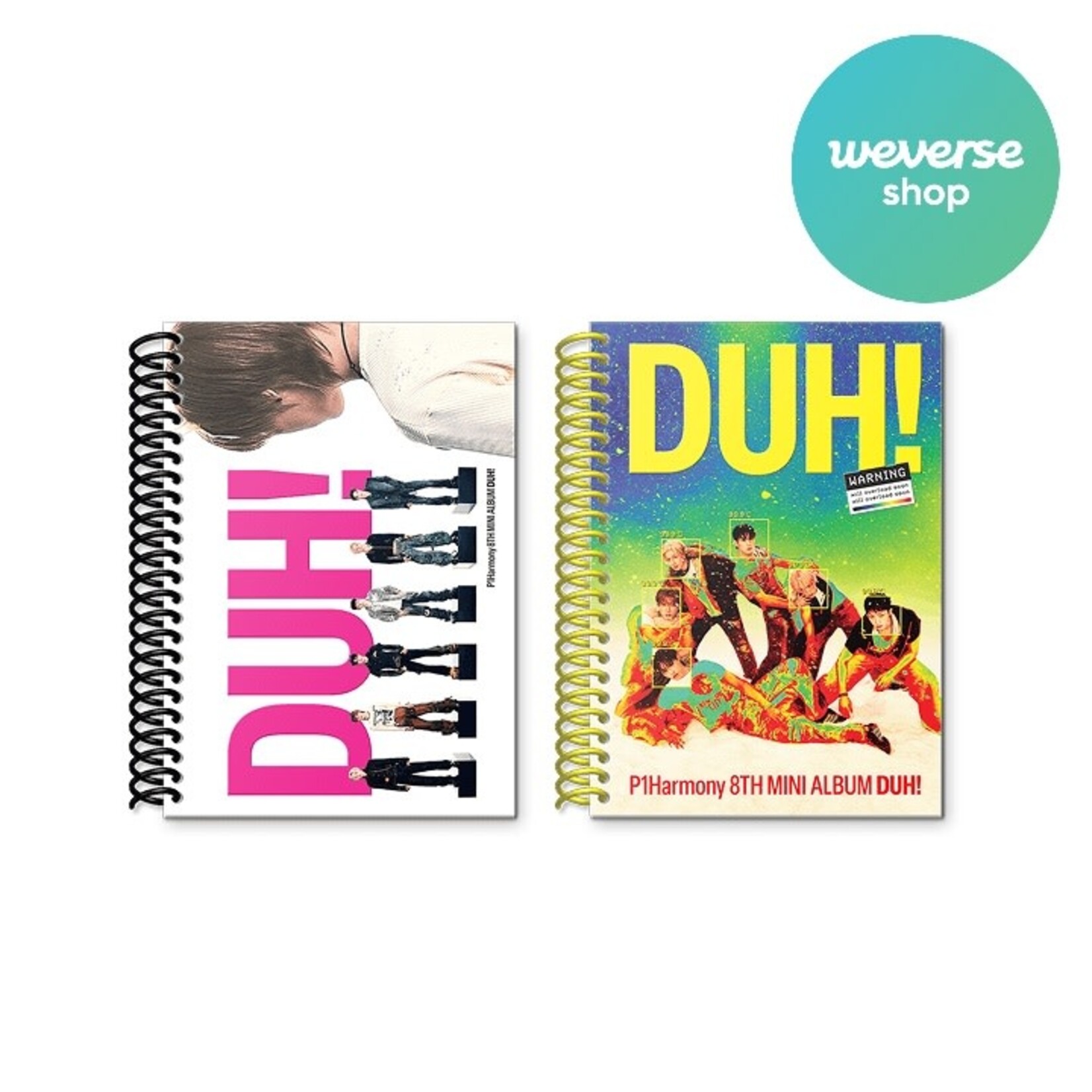 P1Harmony P1Harmony - 8th Mini Album [DUH!] (Photobook ver.) + Weverse Gift (WS)