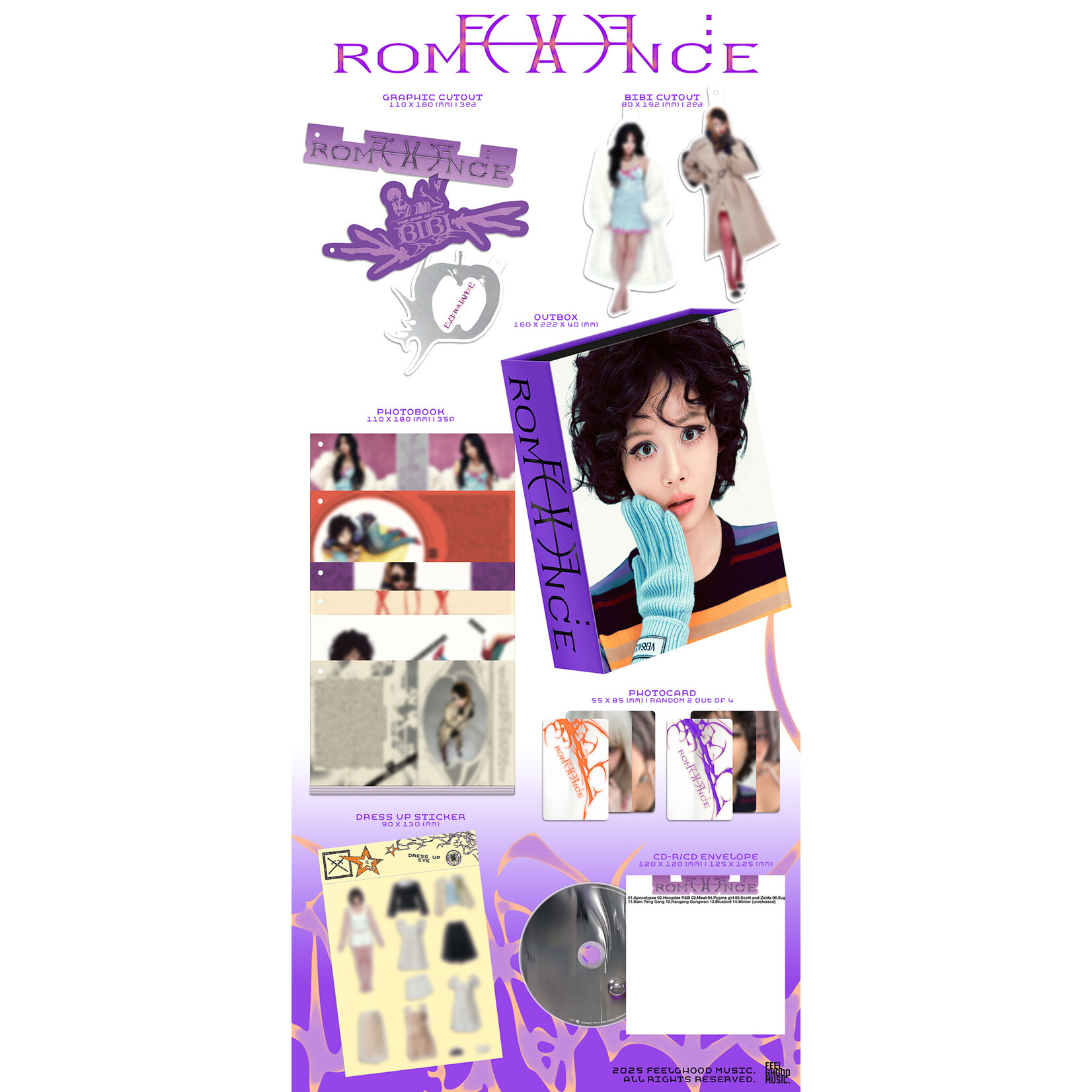 BiBi BIBI - 2nd Album [EVE: ROMANCE] (Photobook ver.)