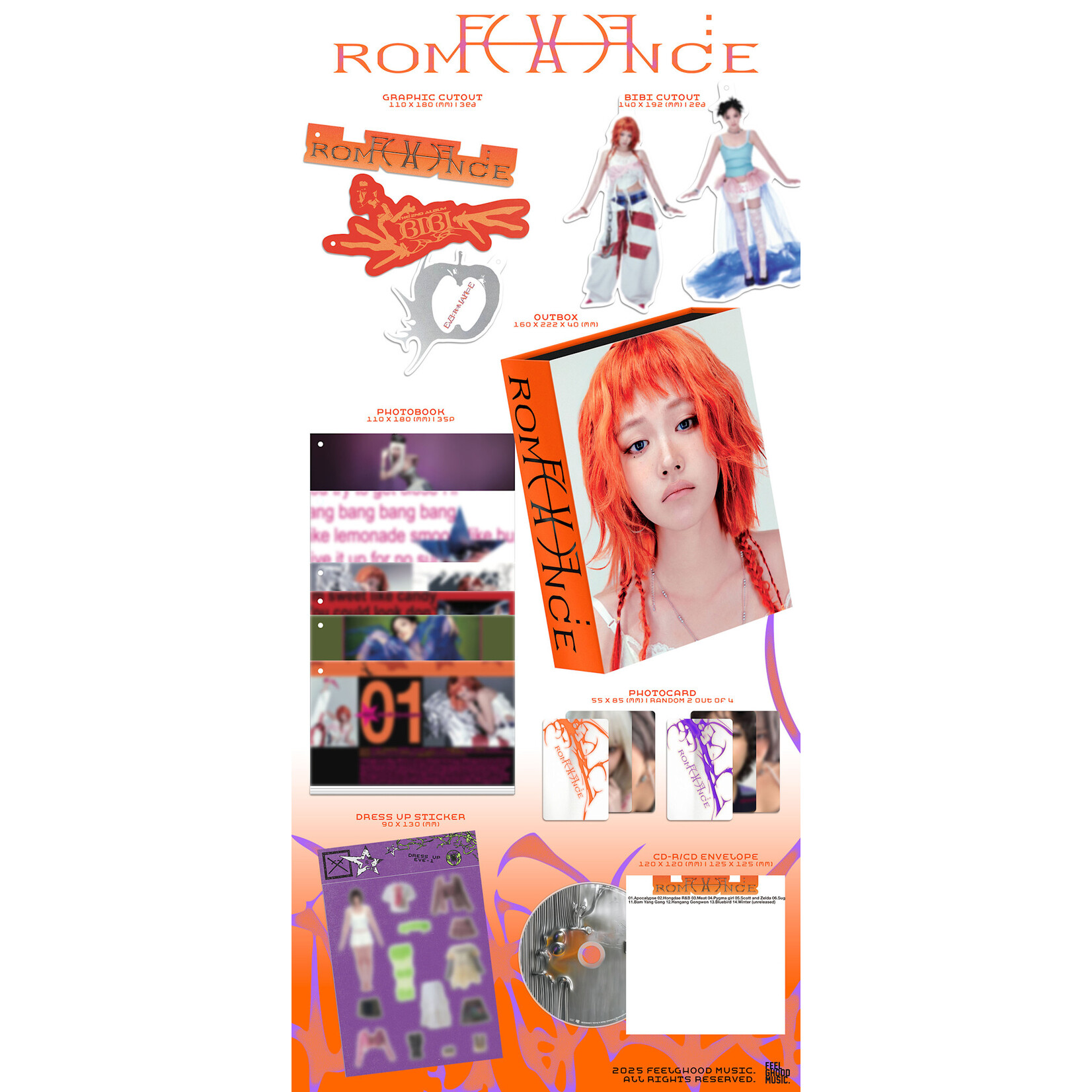 BiBi BIBI - 2nd Album [EVE: ROMANCE] (Photobook ver.)