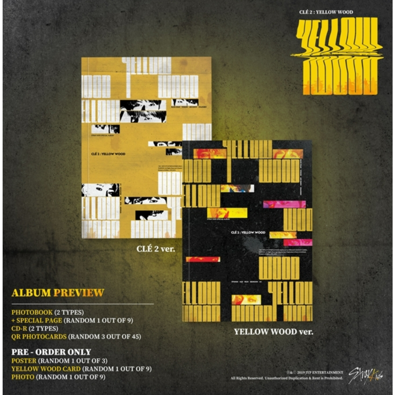 Stray Kids Stray Kids - Special Album [Clé 2 : Yellow Wood]