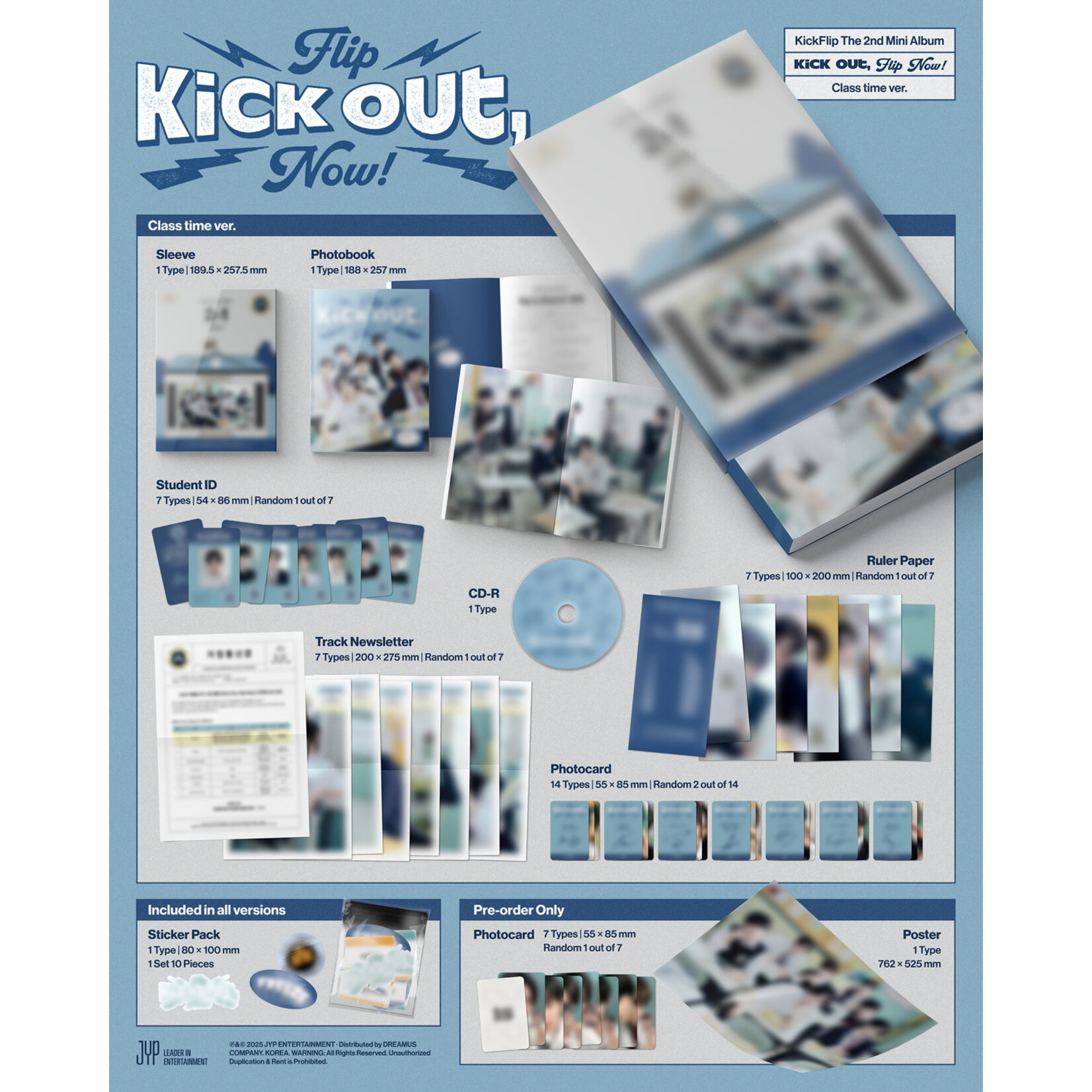 KickFlip KICKFLIP - 2ND MINI ALBUM [KICK OUT, FLIP NOW!] (Photobook ver.)