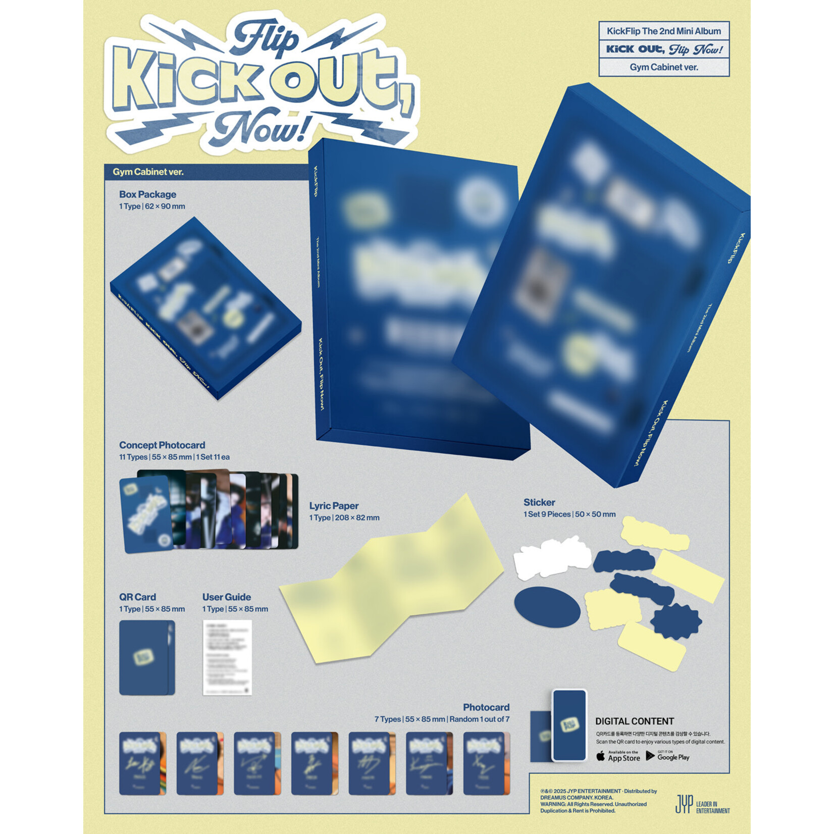 KickFlip KICKFLIP - 2ND MINI ALBUM [KICK OUT, FLIP NOW!] (PLATFORM)