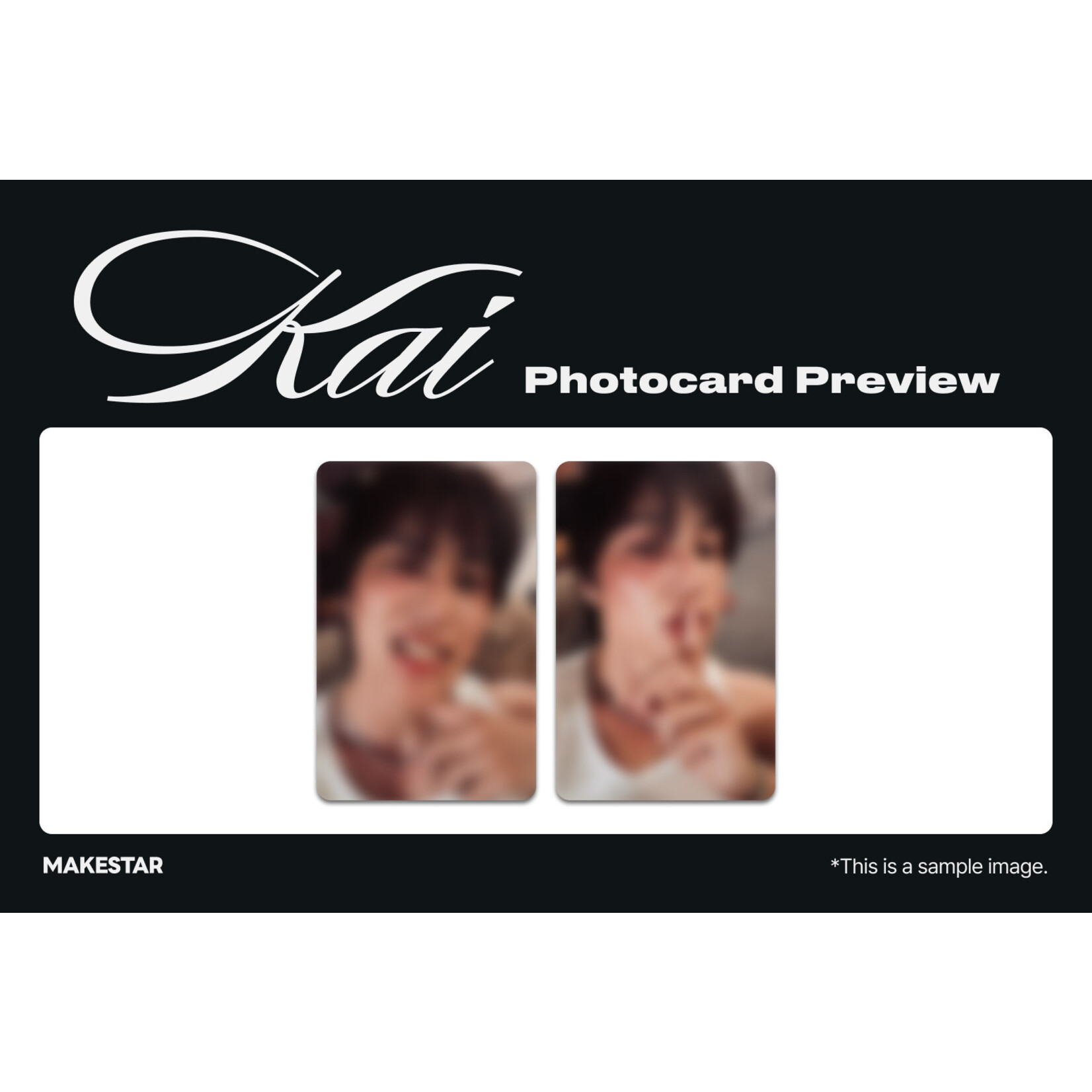 EXO KAI - 4th Mini Album [Wait On Me] (Photobook ver.) + Random Photocard (MAKESTAR)