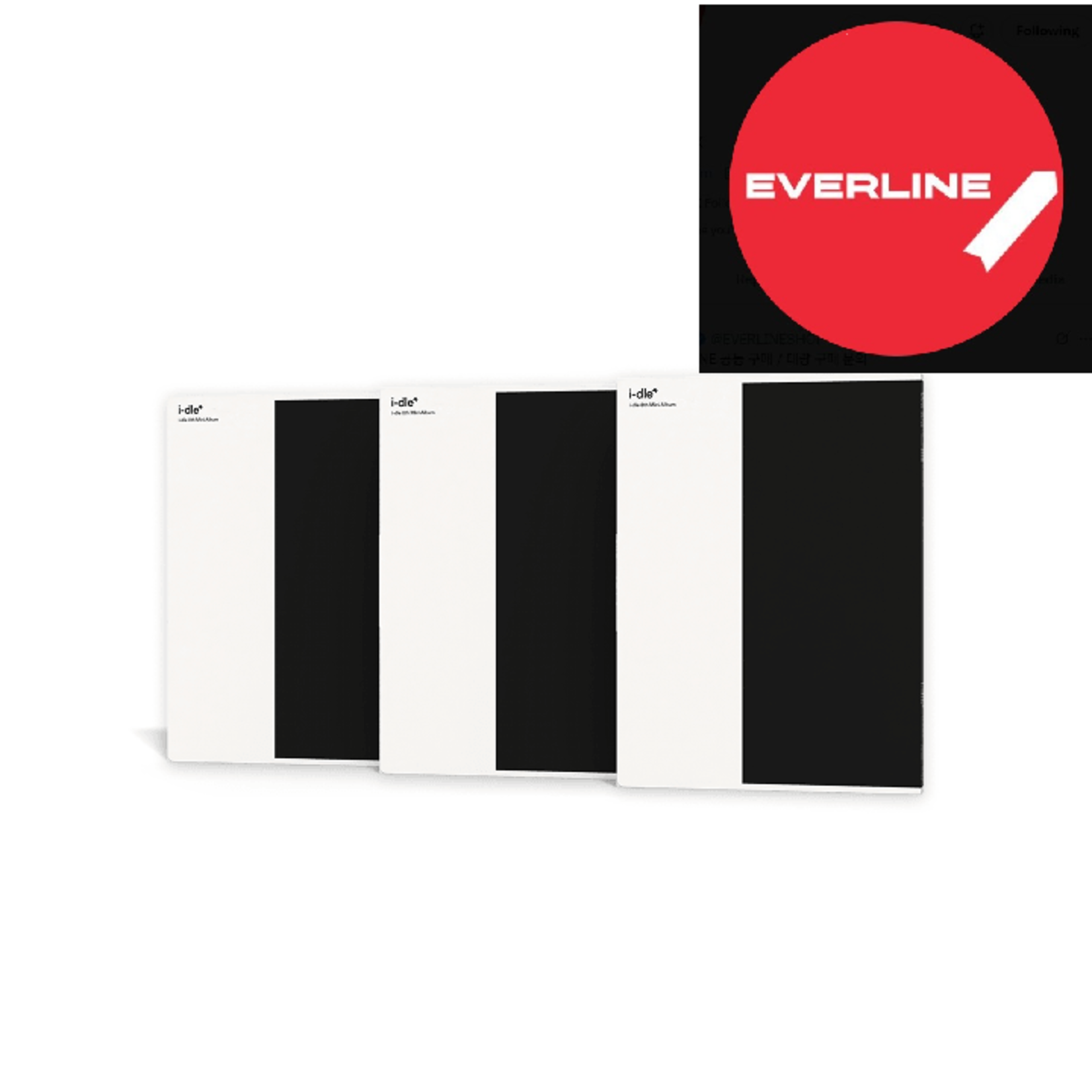 i-dle* i-dle - 8TH MINI ALBUM (Photobook ver.) + Random Photocard (EverLine)