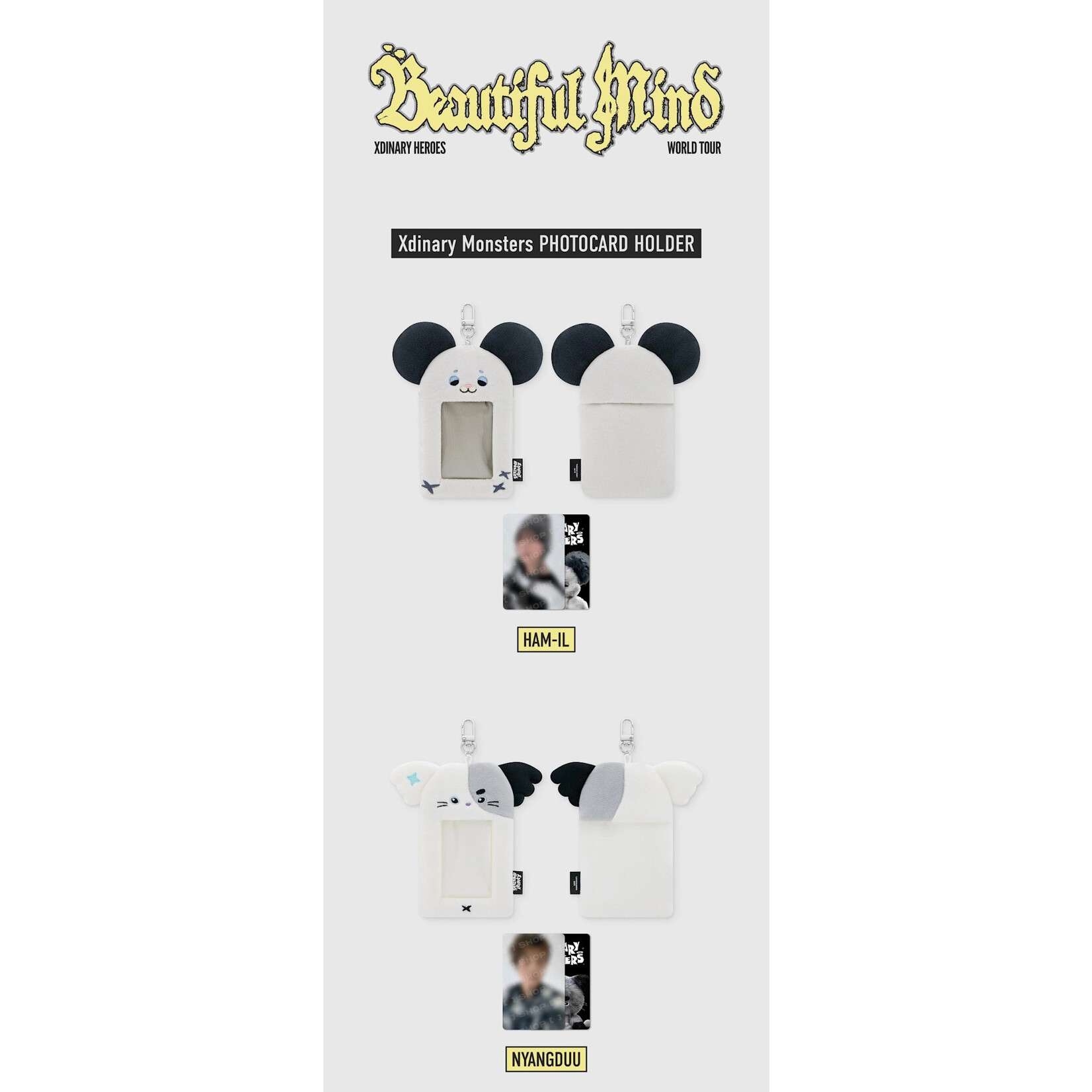 Xdinary Heroes Xdinary Heroes - Xdinary Monsters PHOTOCARD HOLDER - Beautiful Mind