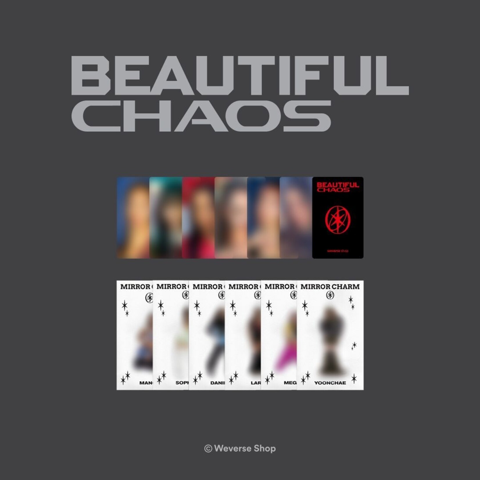 Katseye KATSEYE - 'BEAUTIFUL CHAOS' (Photobook ver.) + Weverse Gift (WS)