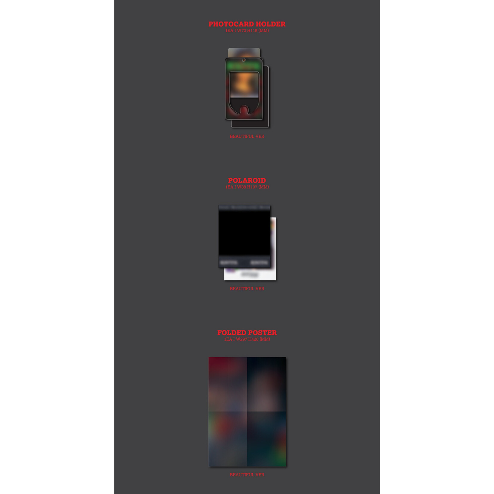 Katseye KATSEYE - 'BEAUTIFUL CHAOS' (Photobook ver.) + Weverse Gift (WS)
