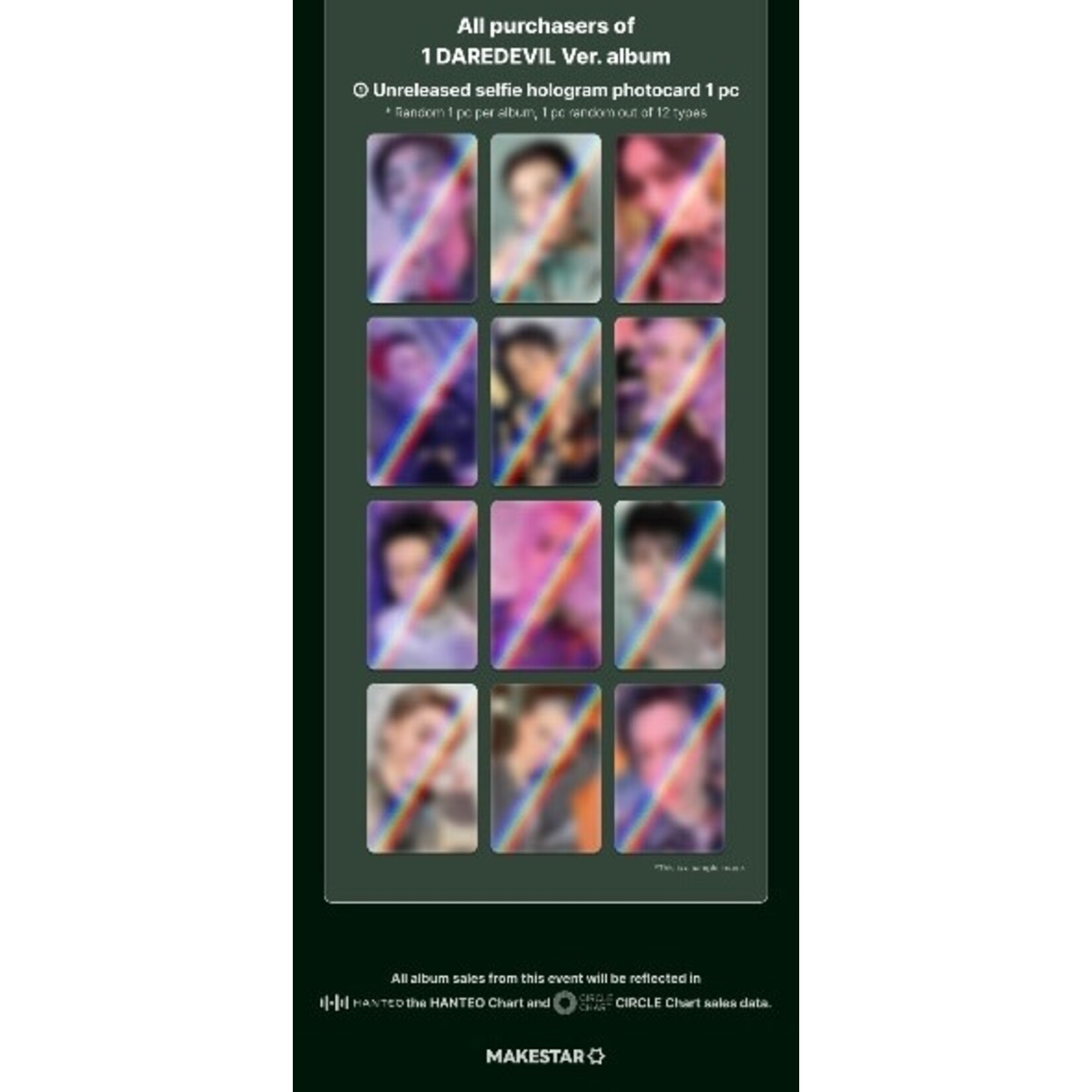 Seventeen SEVENTEEN - 5th Album ‘HAPPY BURSTDAY’ (DAREDEVIL Ver.) + Random Photocard (MAKESTAR)