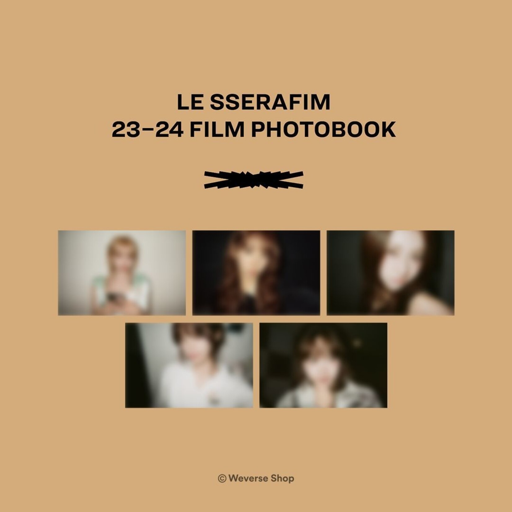 Le Sserafim LE SSERAFIM - 23-24 FILM PHOTOBOOK + Weverse Gift (WS)