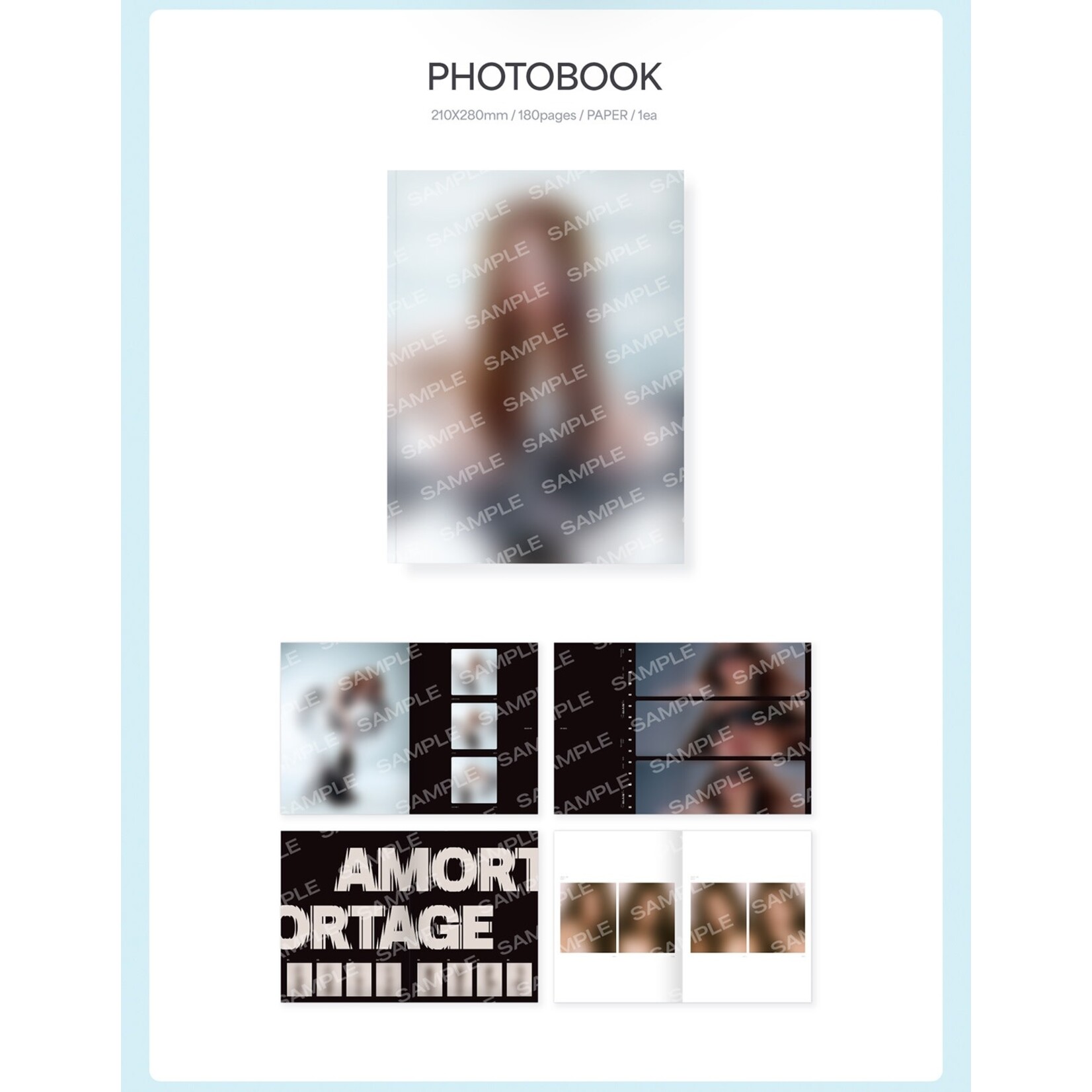 BlackPink JISOO - JISOO: The Edit [AMORTAGE] PHOTOBOOK