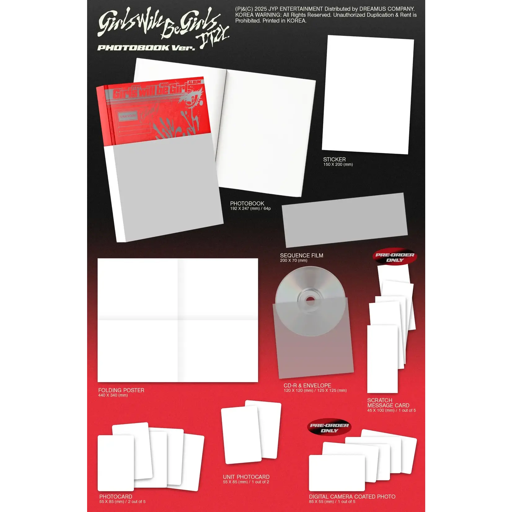 Itzy ITZY - [Girls Will Be Girls] Photobook Ver.