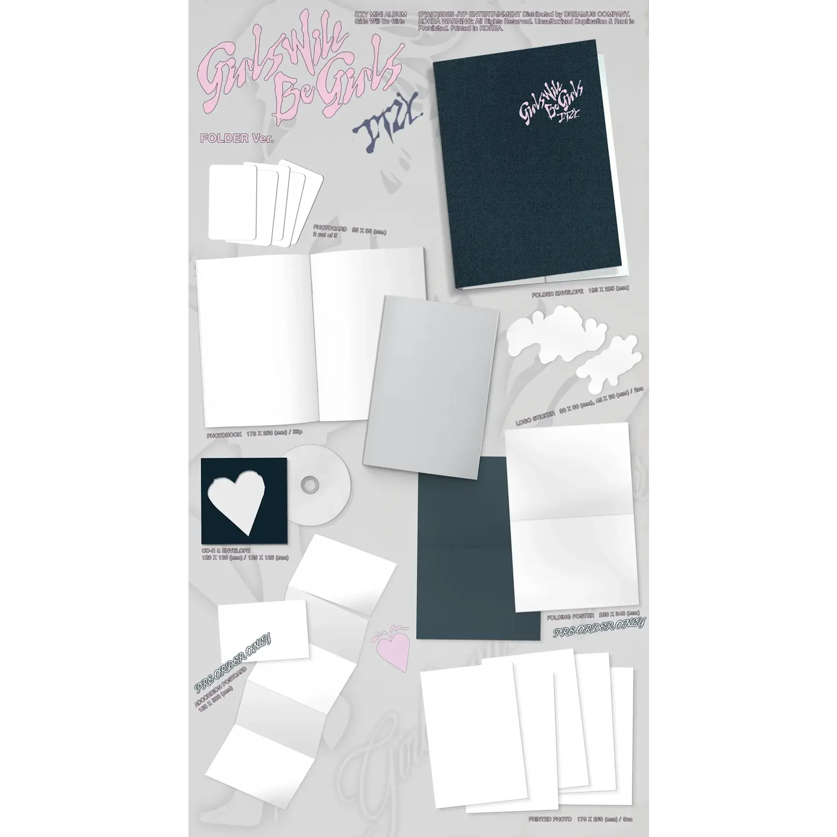 Itzy ITZY - [Girls Will Be Girls] Folder Ver.