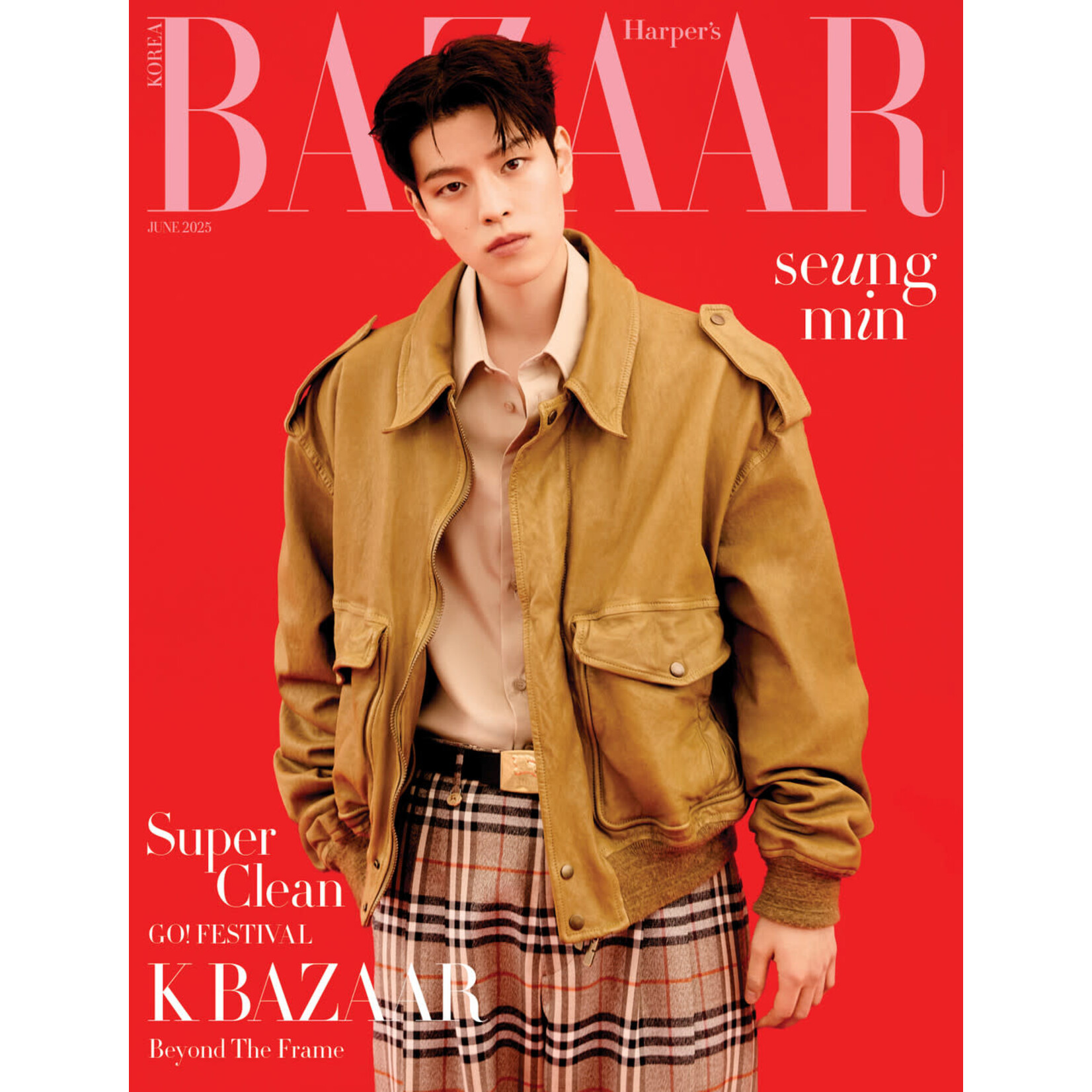 Stray Kids SEUNGMIN (Stray Kids) - JUNE 2025 [BAZAAR]