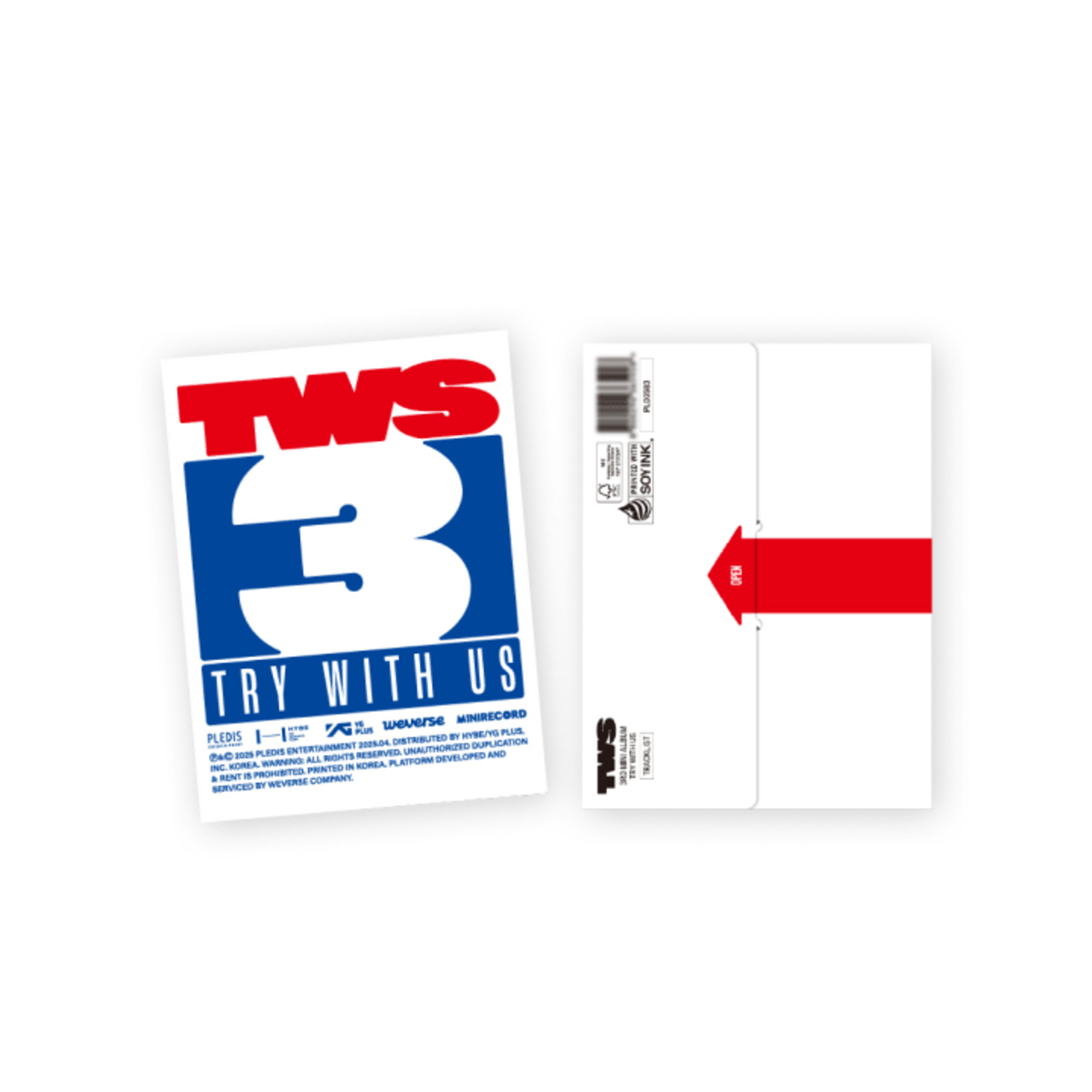 TWS TWS - 3rd Mini Album ‘TRY WITH US’