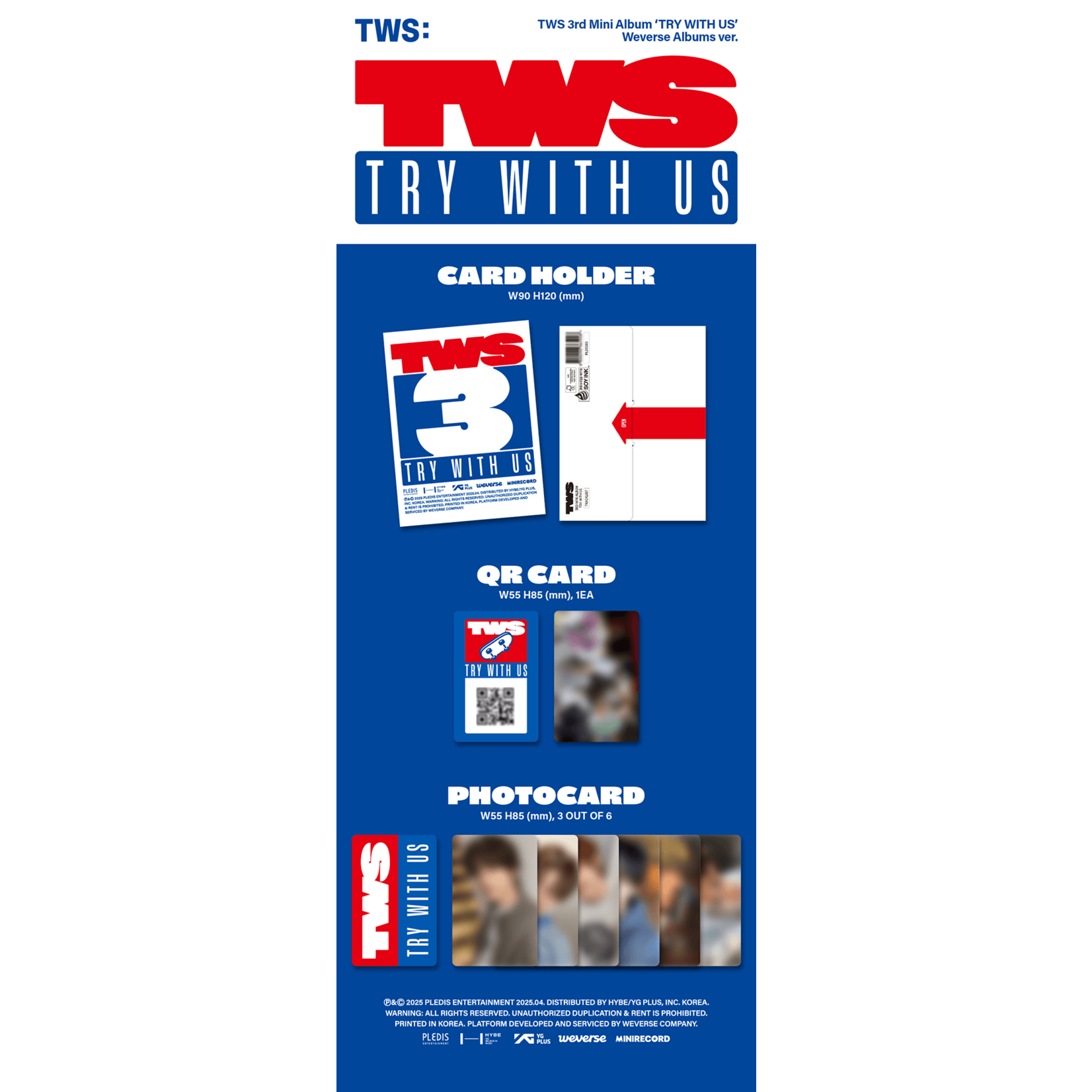 TWS TWS - 3rd Mini Album ‘TRY WITH US’